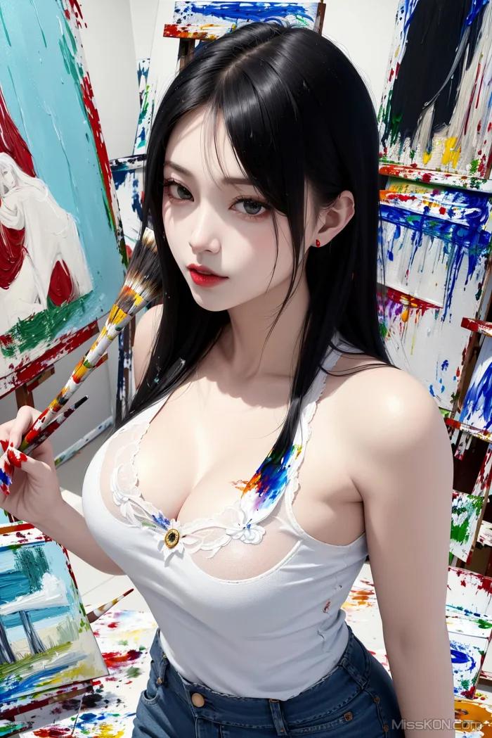เอไอ เจนเนอเรท] สวยงาม: ภาพวาด อาร์ตเอ็กทรา (130 ภาพ)