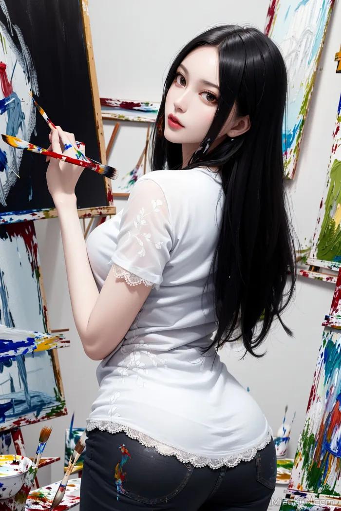เอไอ เจนเนอเรท] สวยงาม: ภาพวาด อาร์ตเอ็กทรา (130 ภาพ)