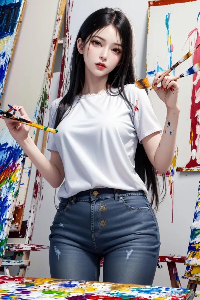 เอไอ เจนเนอเรท] สวยงาม: ภาพวาด อาร์ตเอ็กทรา (130 ภาพ)