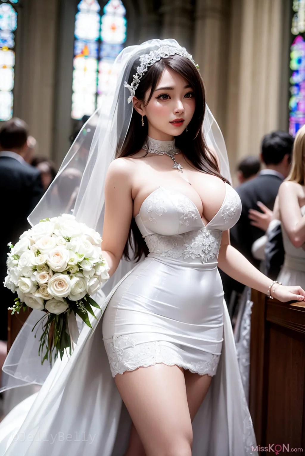 [AI Generated] JellyBelly: Wedding (138 photos)