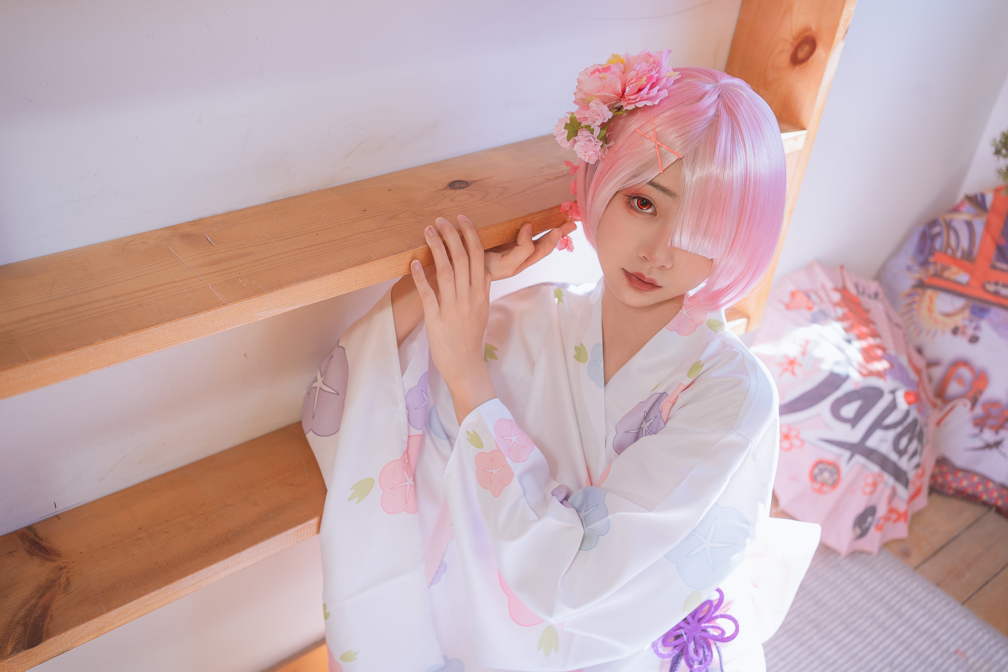 喵小吉金鱼kinngyo Ram&Rem套图 103P2V