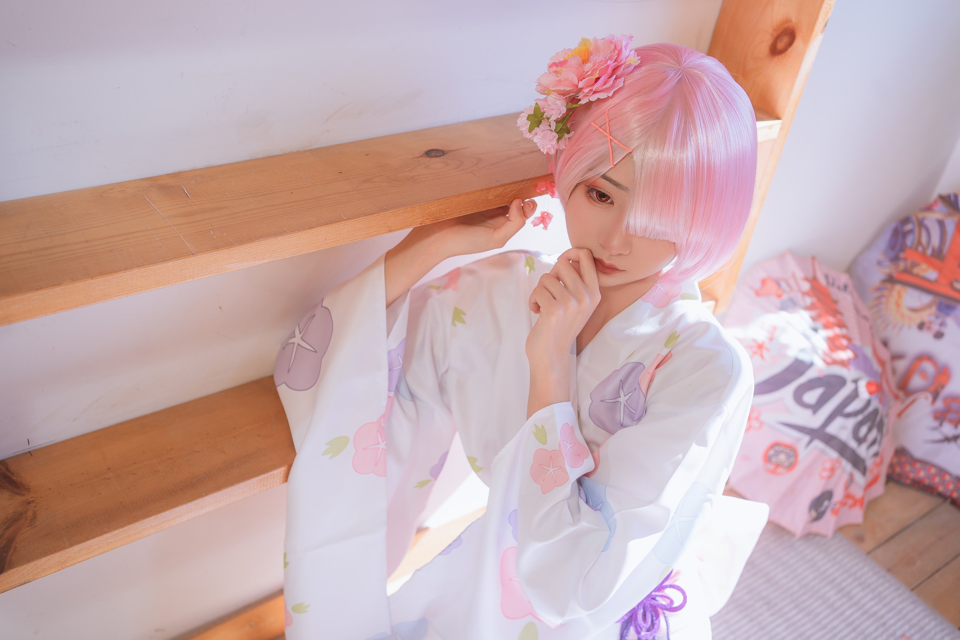 喵小吉金鱼kinngyo Ram&Rem套图 103P2V
