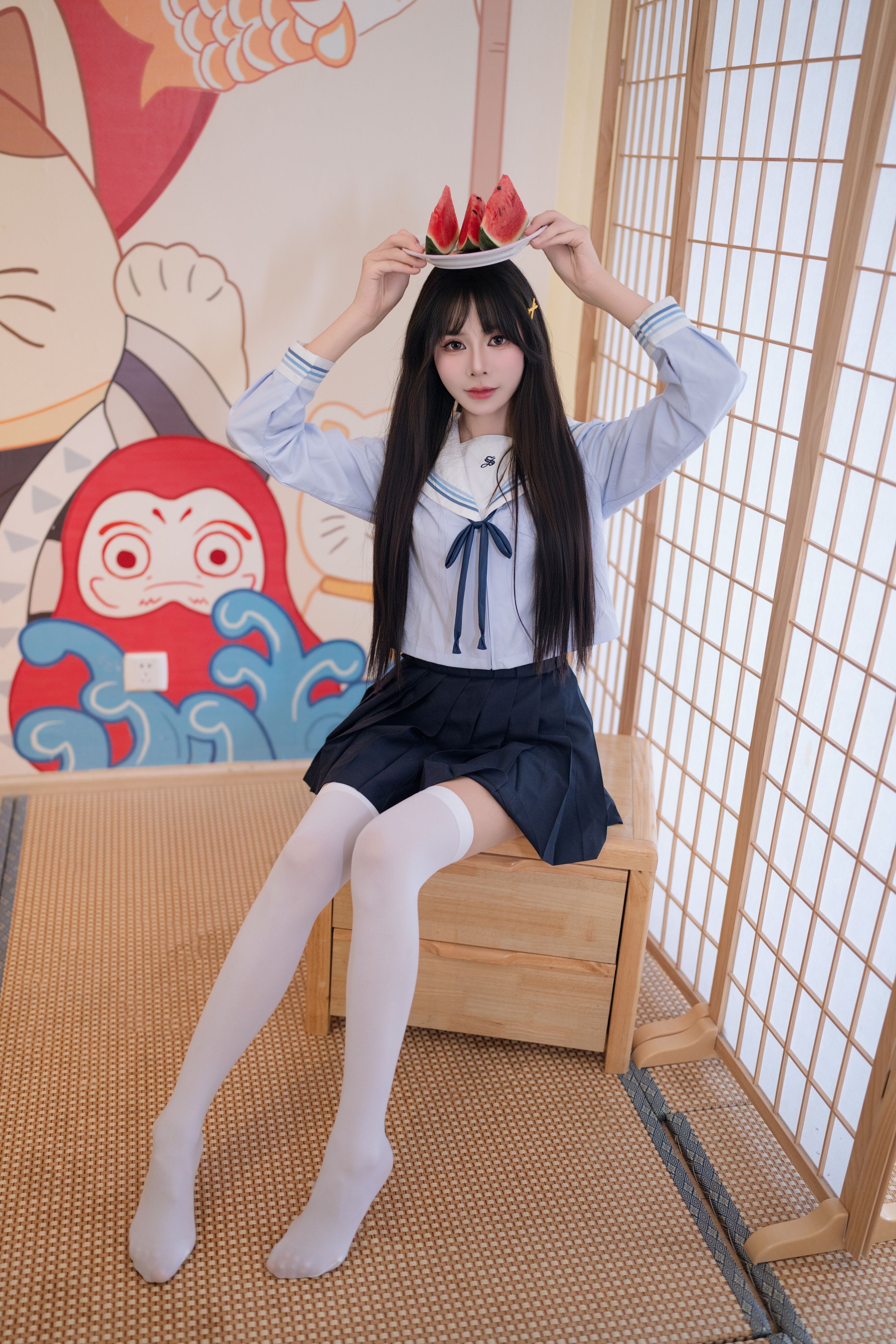吃了个迟 - 夏日呓语 白丝