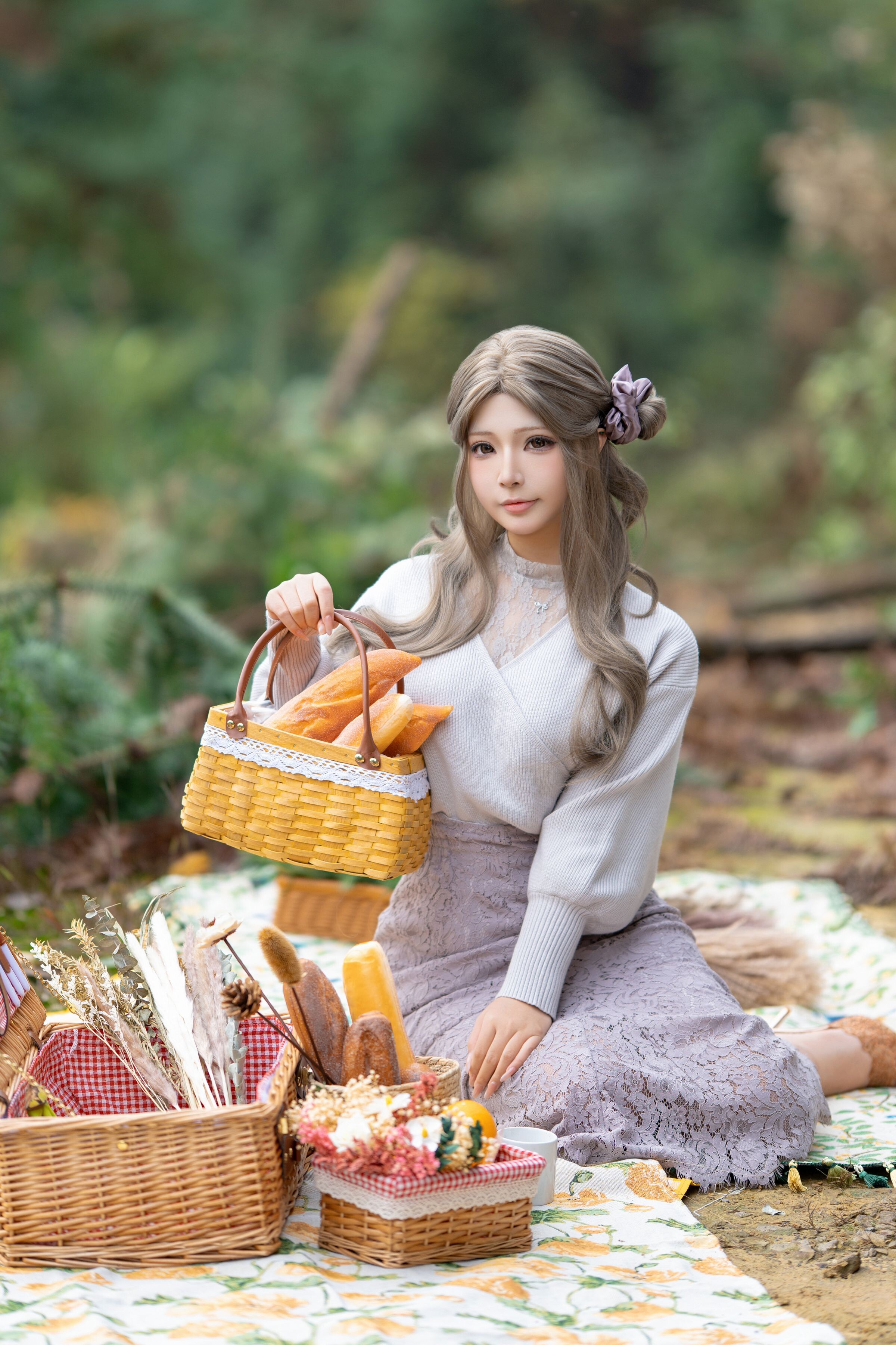 Yuuhui玉汇《太太的春游计划》131P2V写真