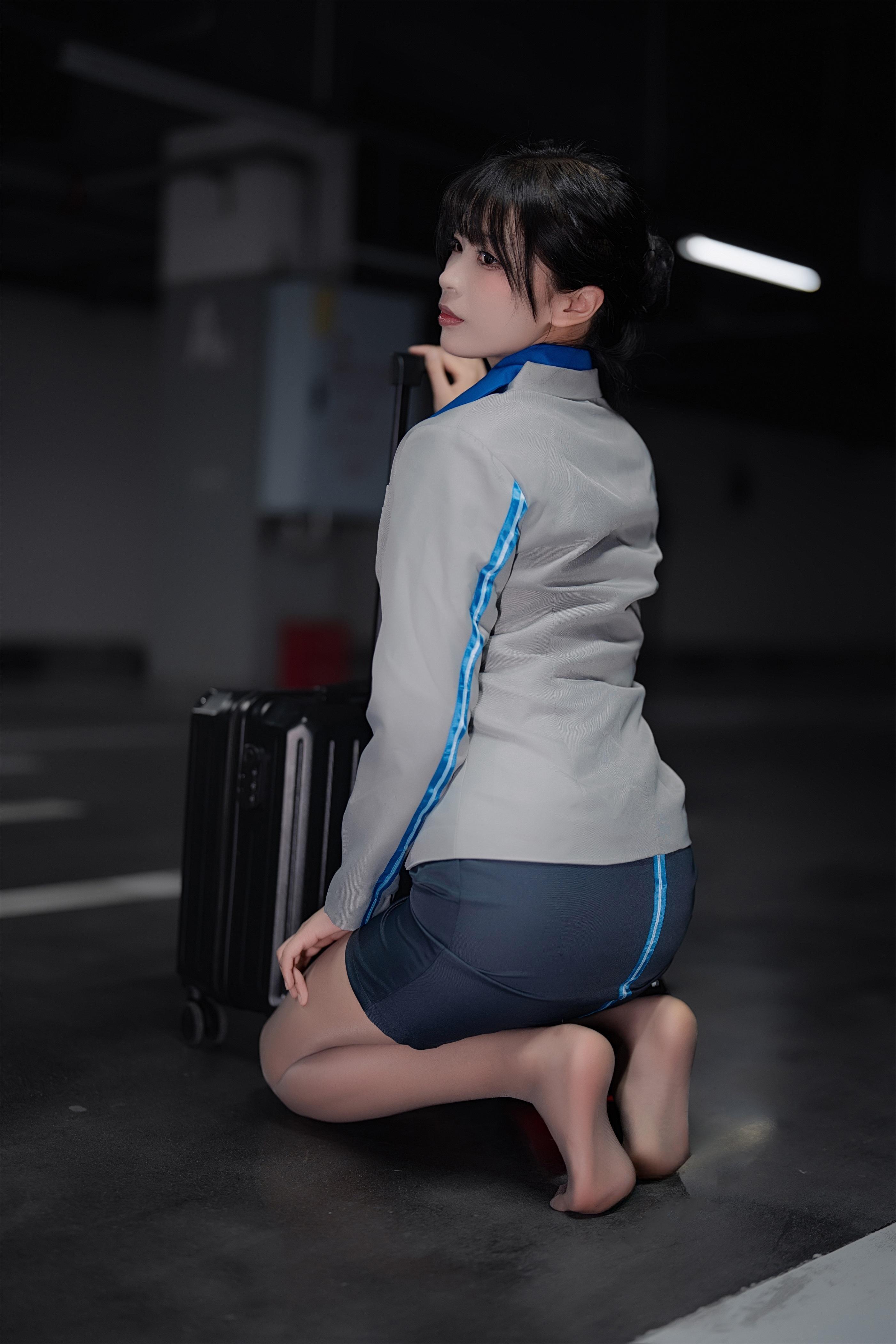 轩萧学姐 - 空姐车库