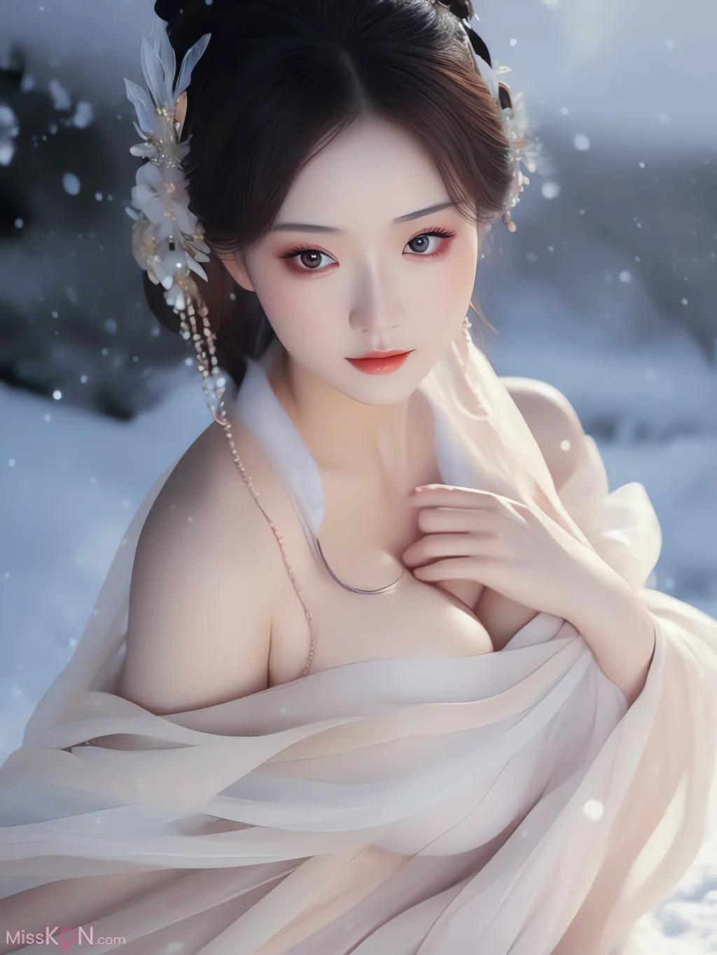 인공지능 생성 고풍 소녀 05기 (231장의 사진)