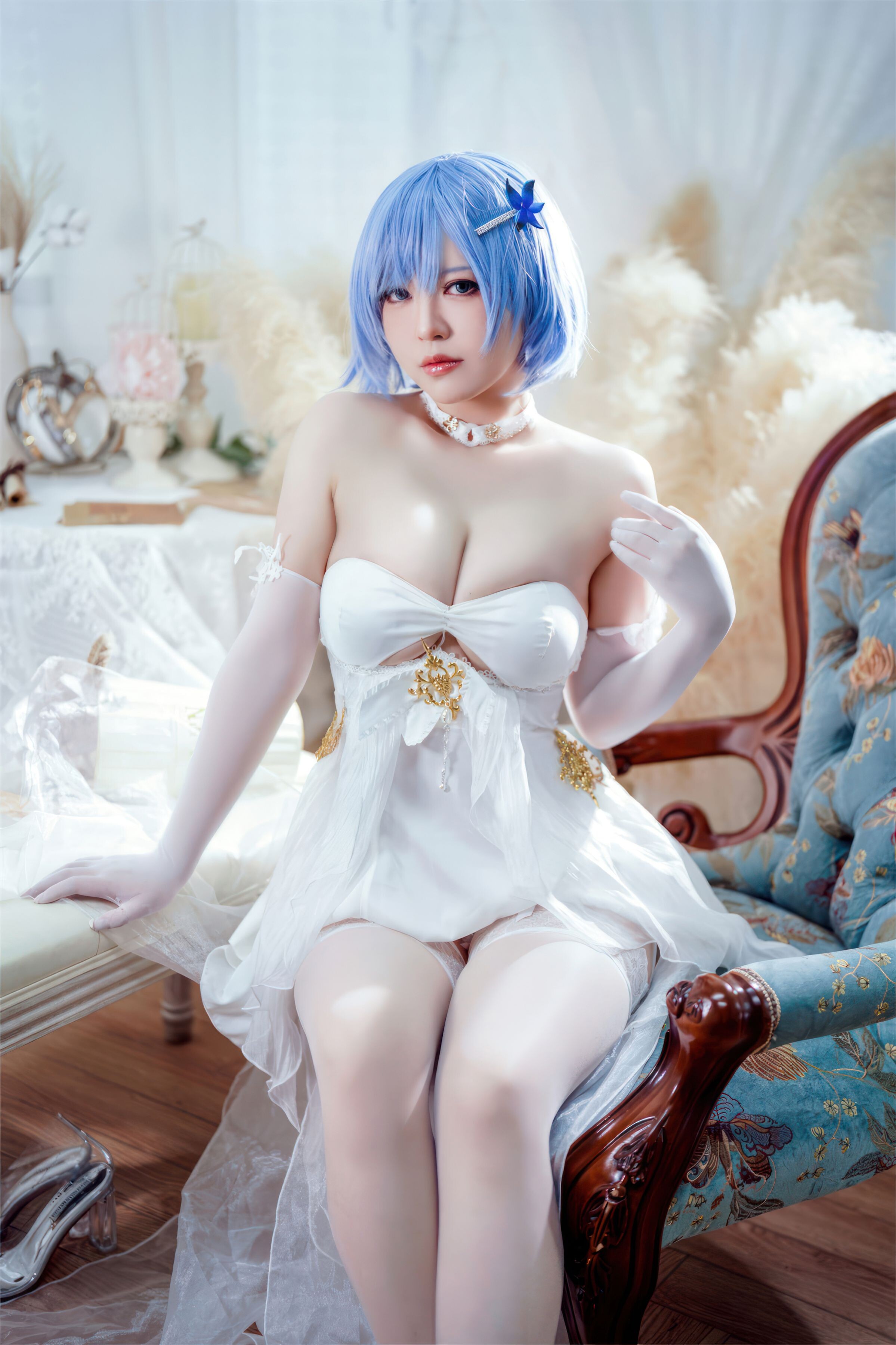 半半子 碧蓝航线恰巴耶夫礼服 64P