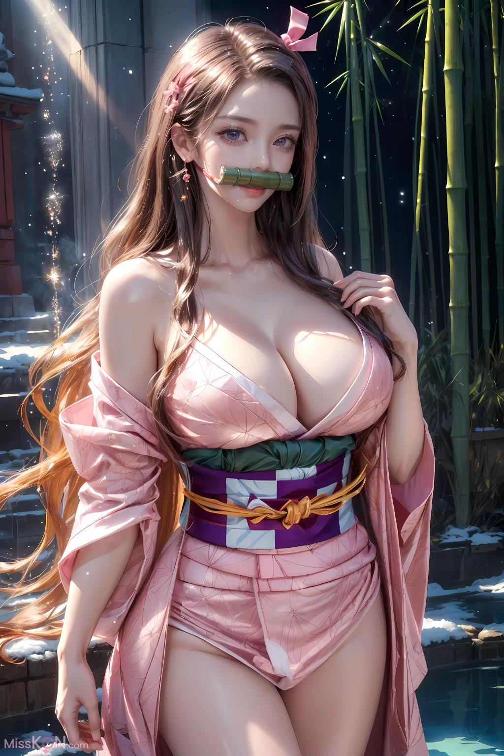 AI生成 鬼滅の刃-竈門禰豆子 (44枚の写真)