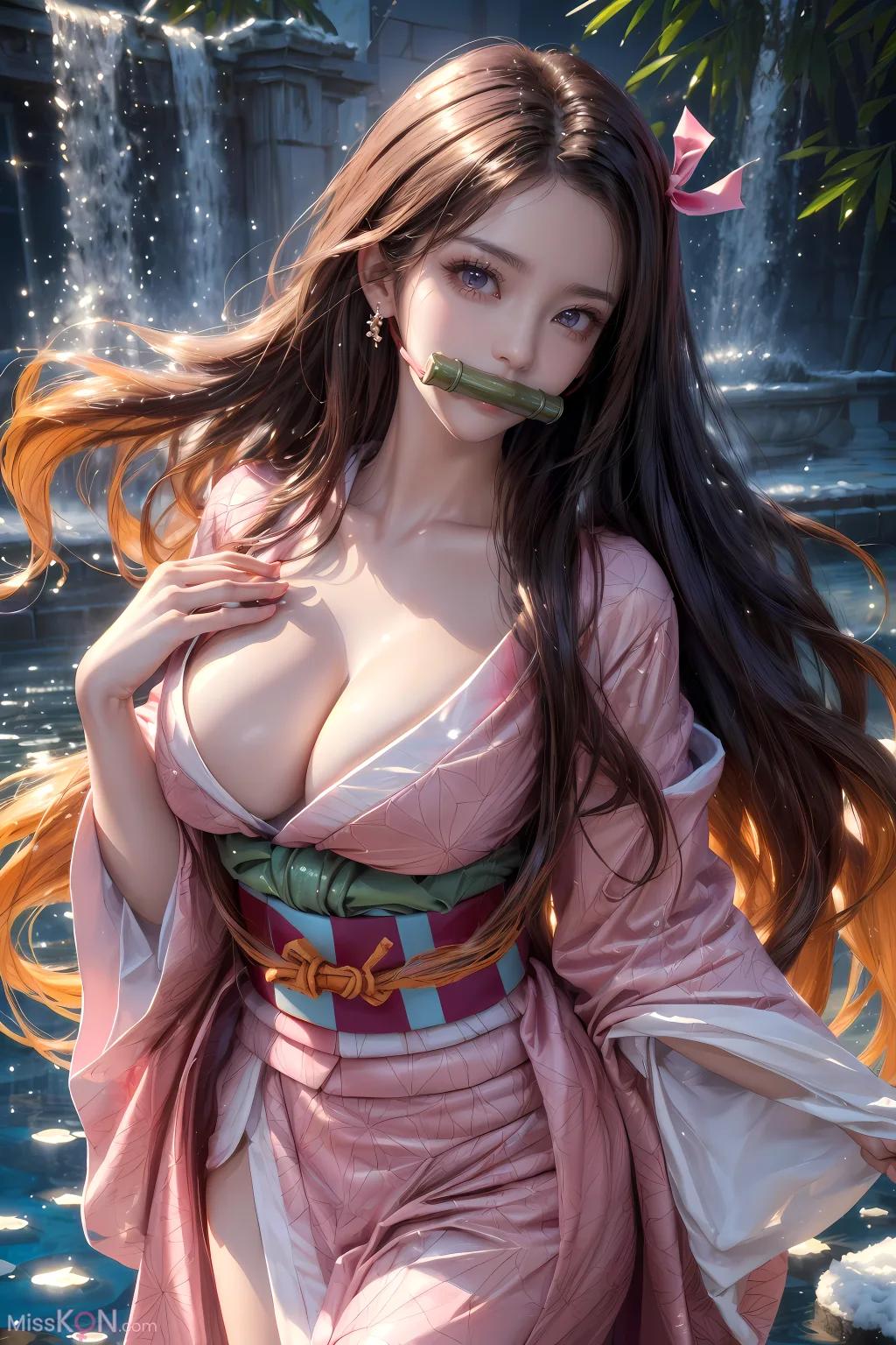 AI生成 鬼滅の刃-竈門禰豆子 (44枚の写真)