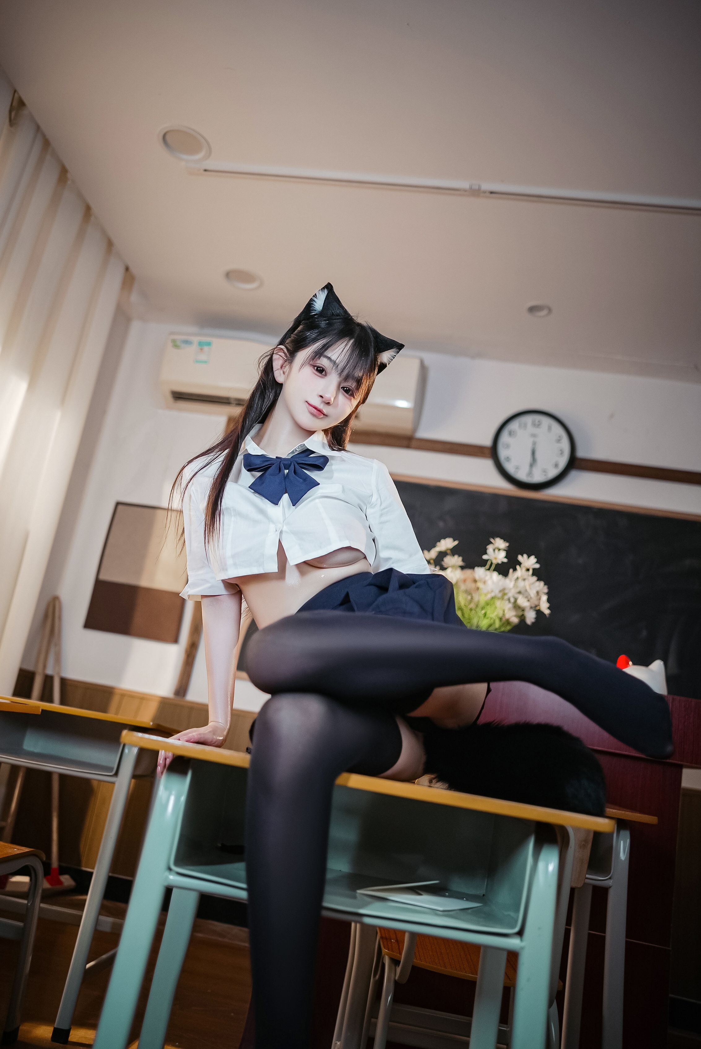 桜井宁宁 - JK制服