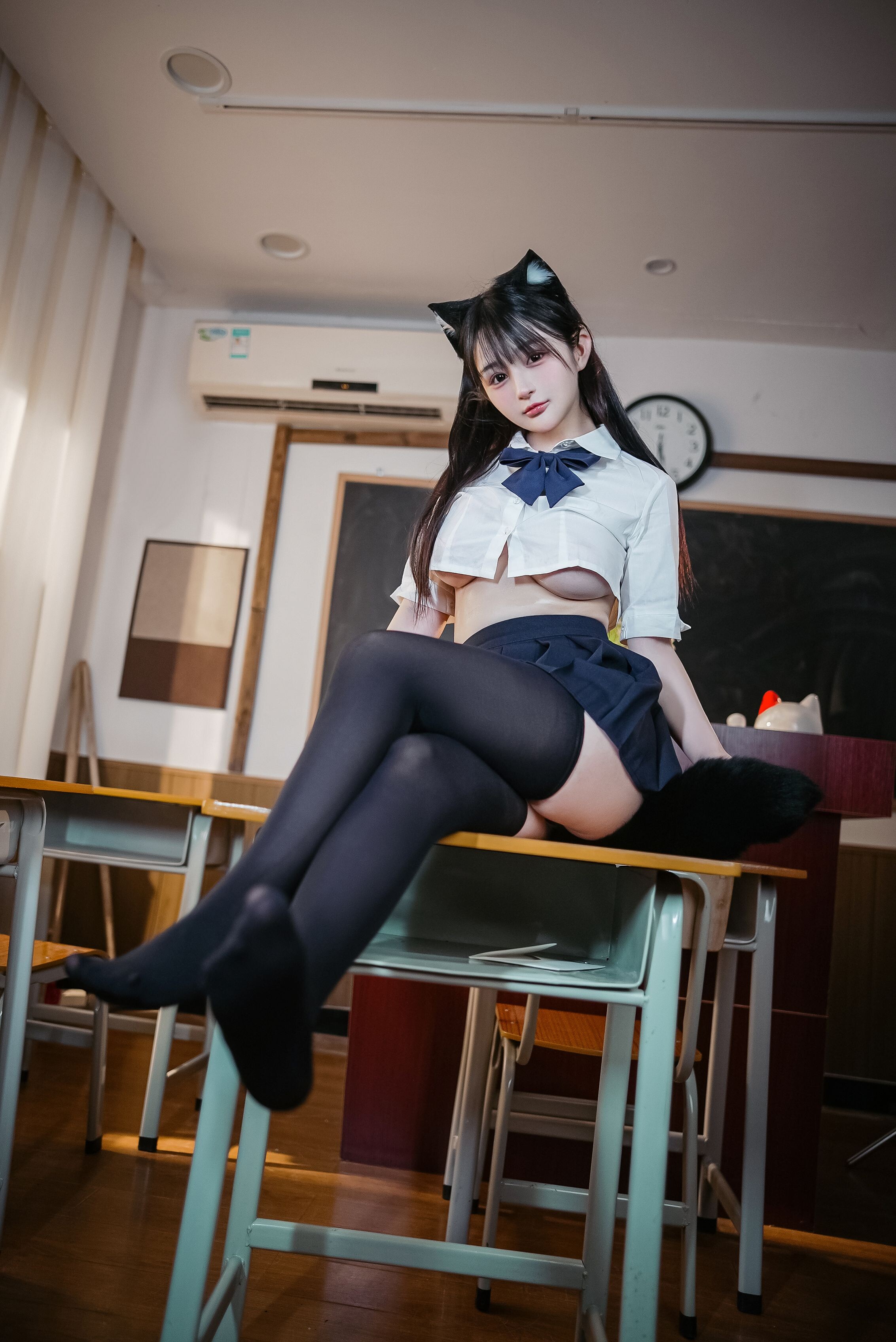 桜井宁宁 - JK制服