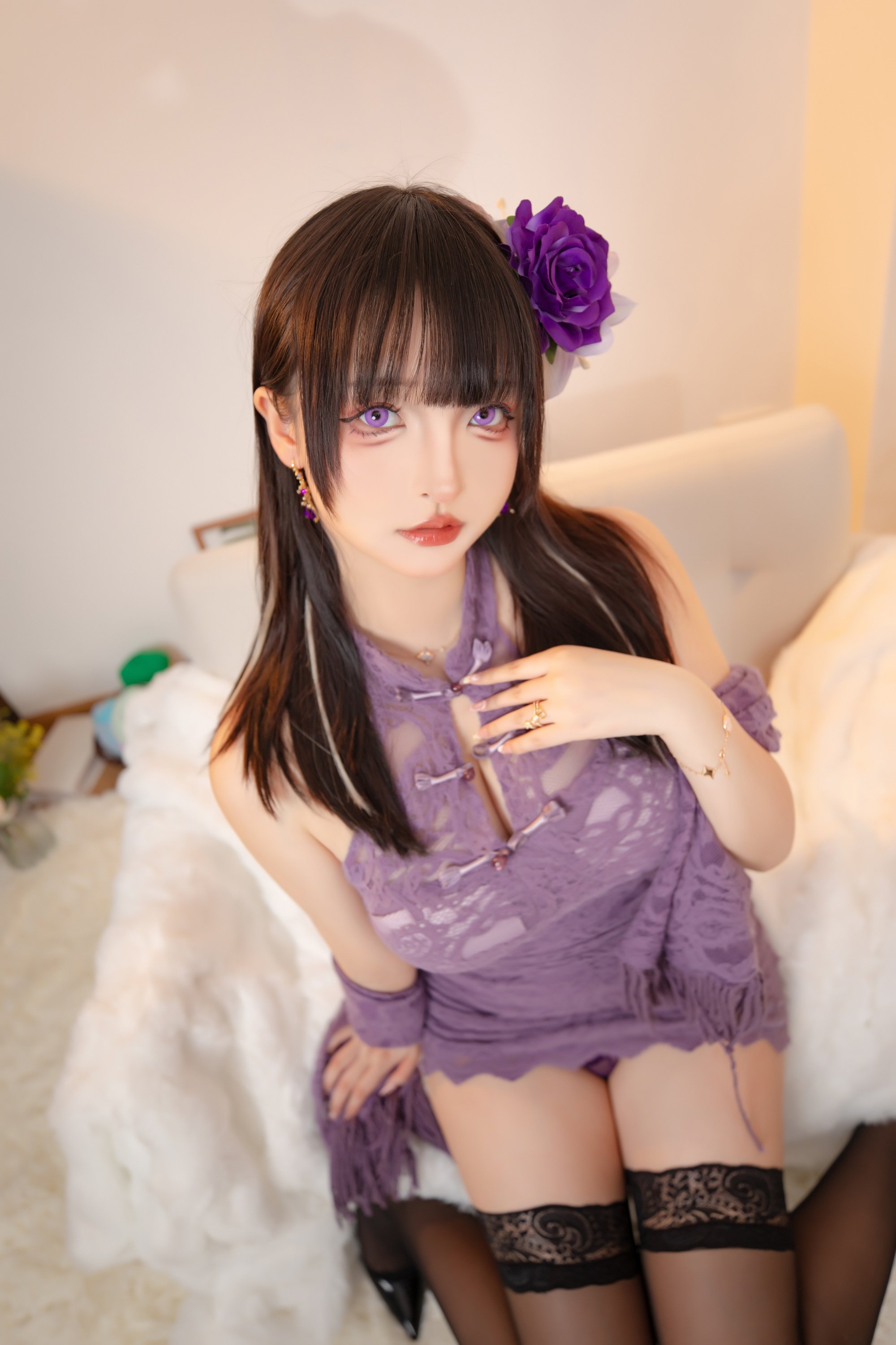 ศาลเจ้าสึมิโนะมาซาฮิโระ -  อารมณ์สีม่วง