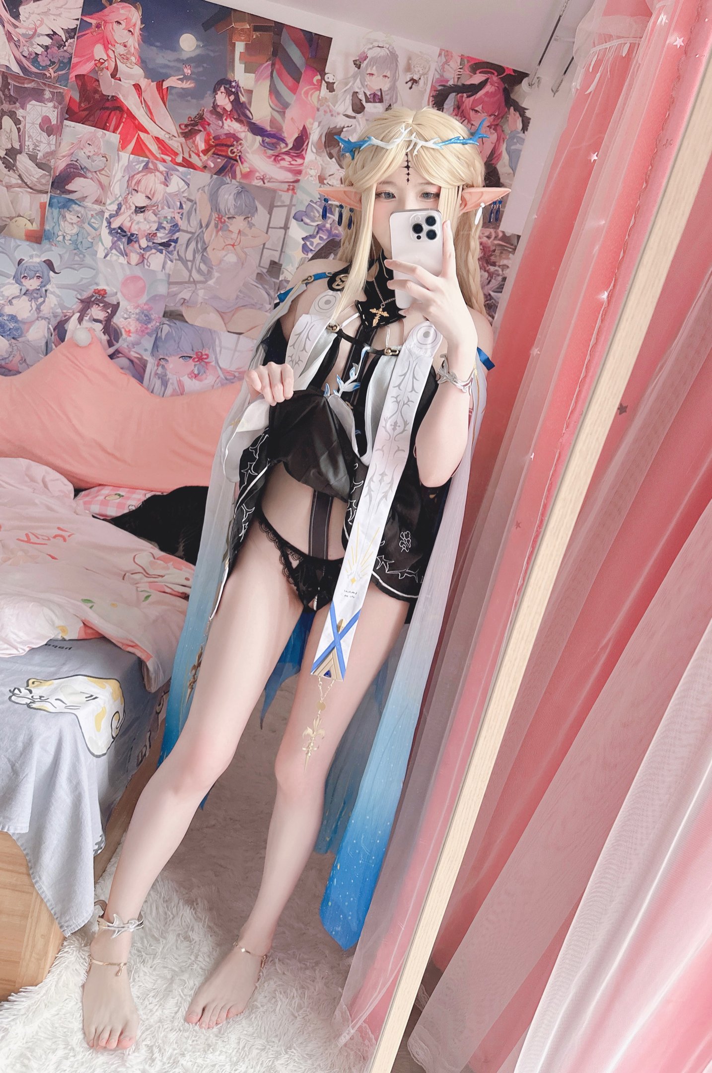 习呆呆卡提希娅写真 17P1V | 大尺度 Cosplay