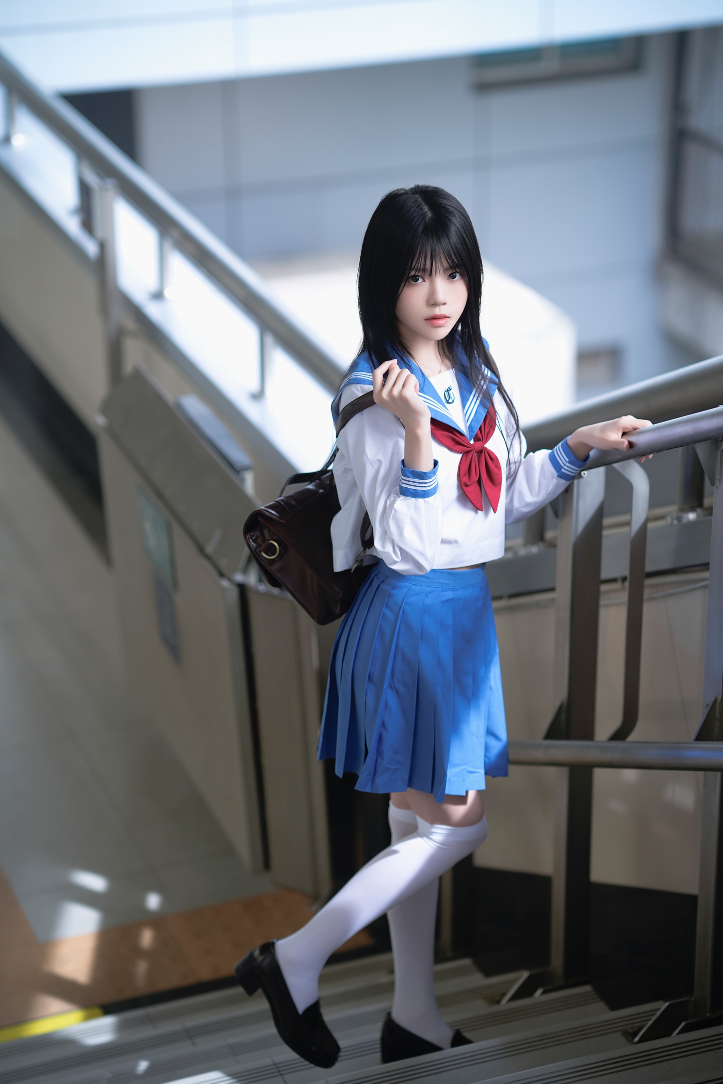 桜桃喵 - 地铁JK制服 33P