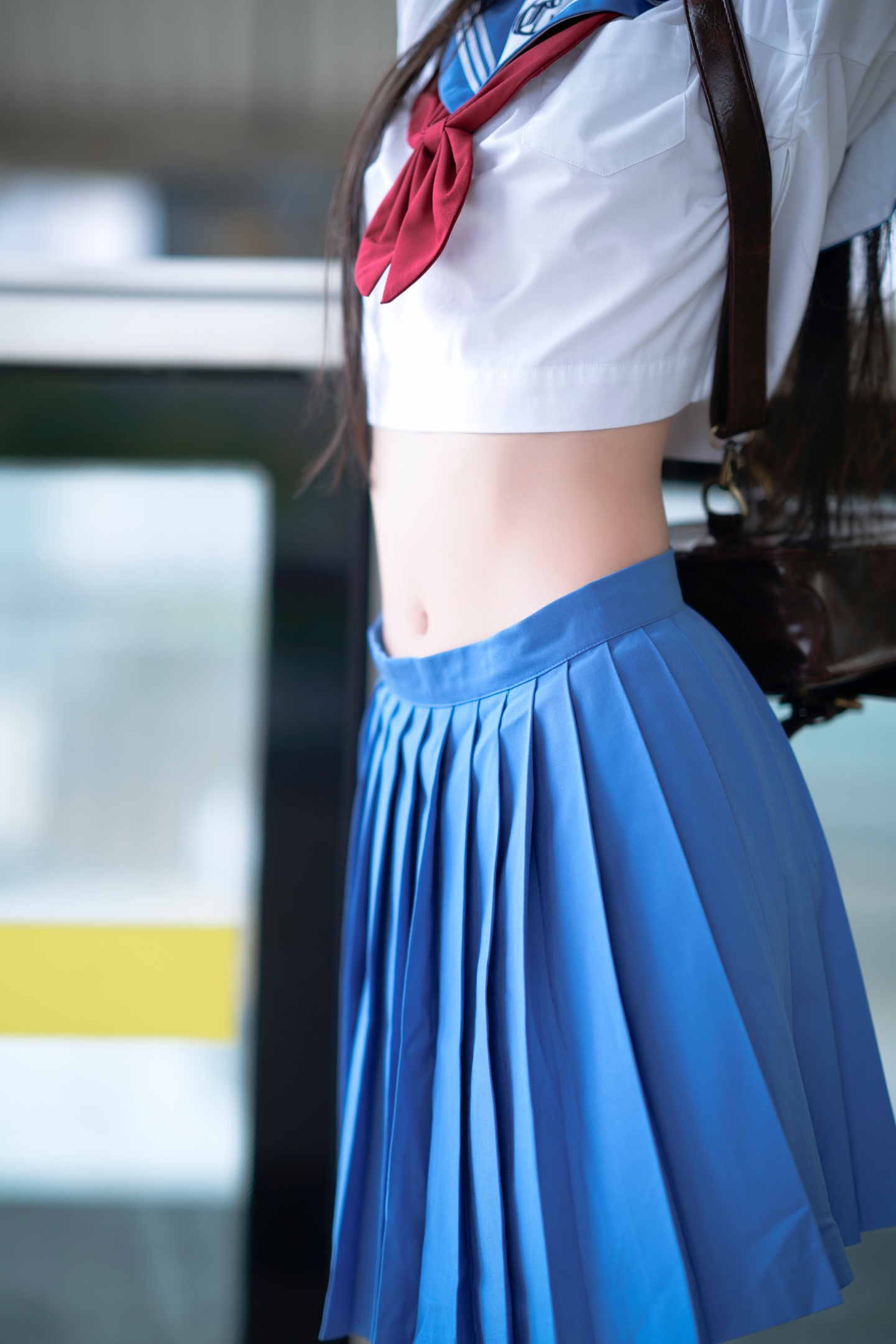 桜桃喵 - 地铁JK制服 33P