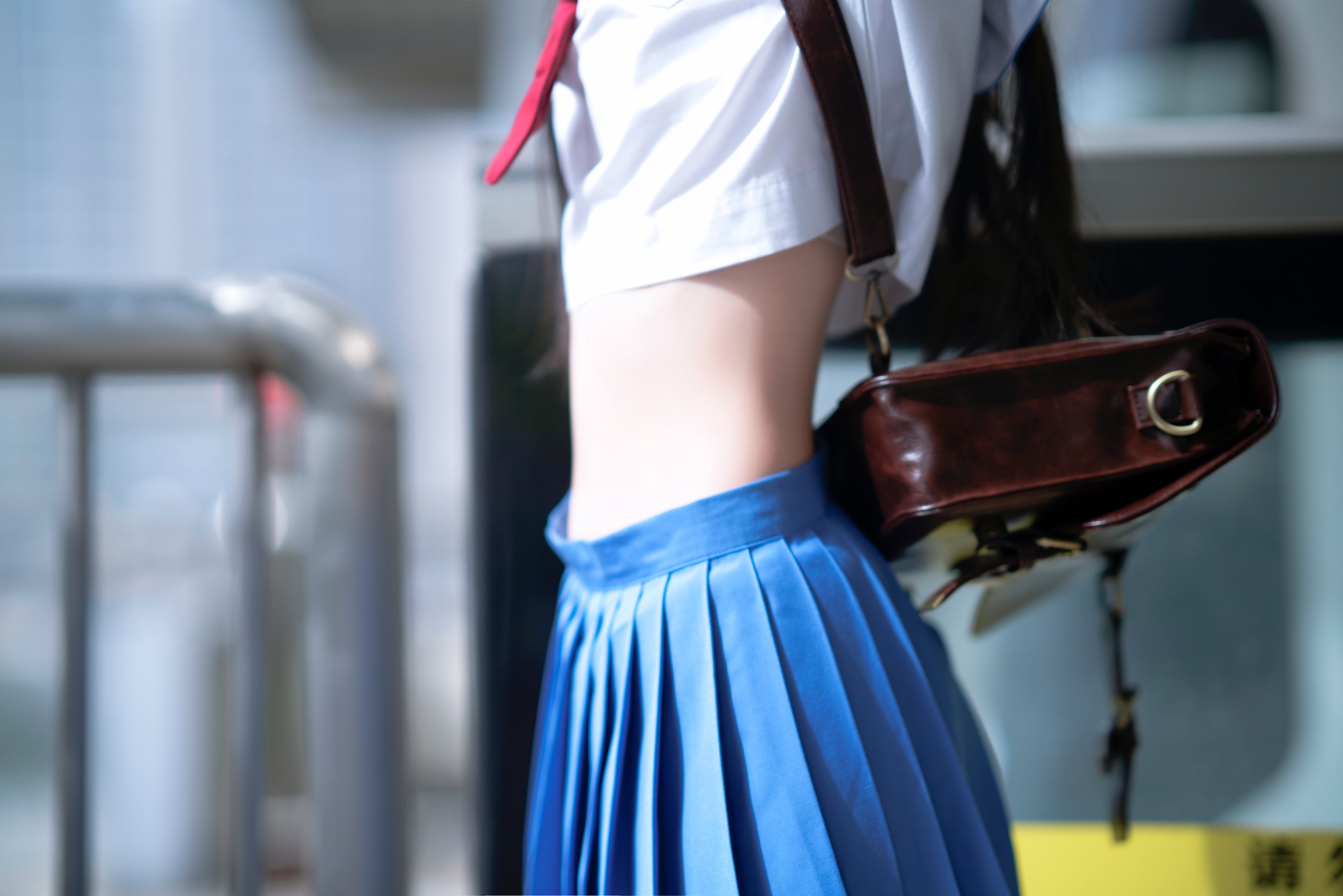 桜桃喵 - 地铁JK制服 33P
