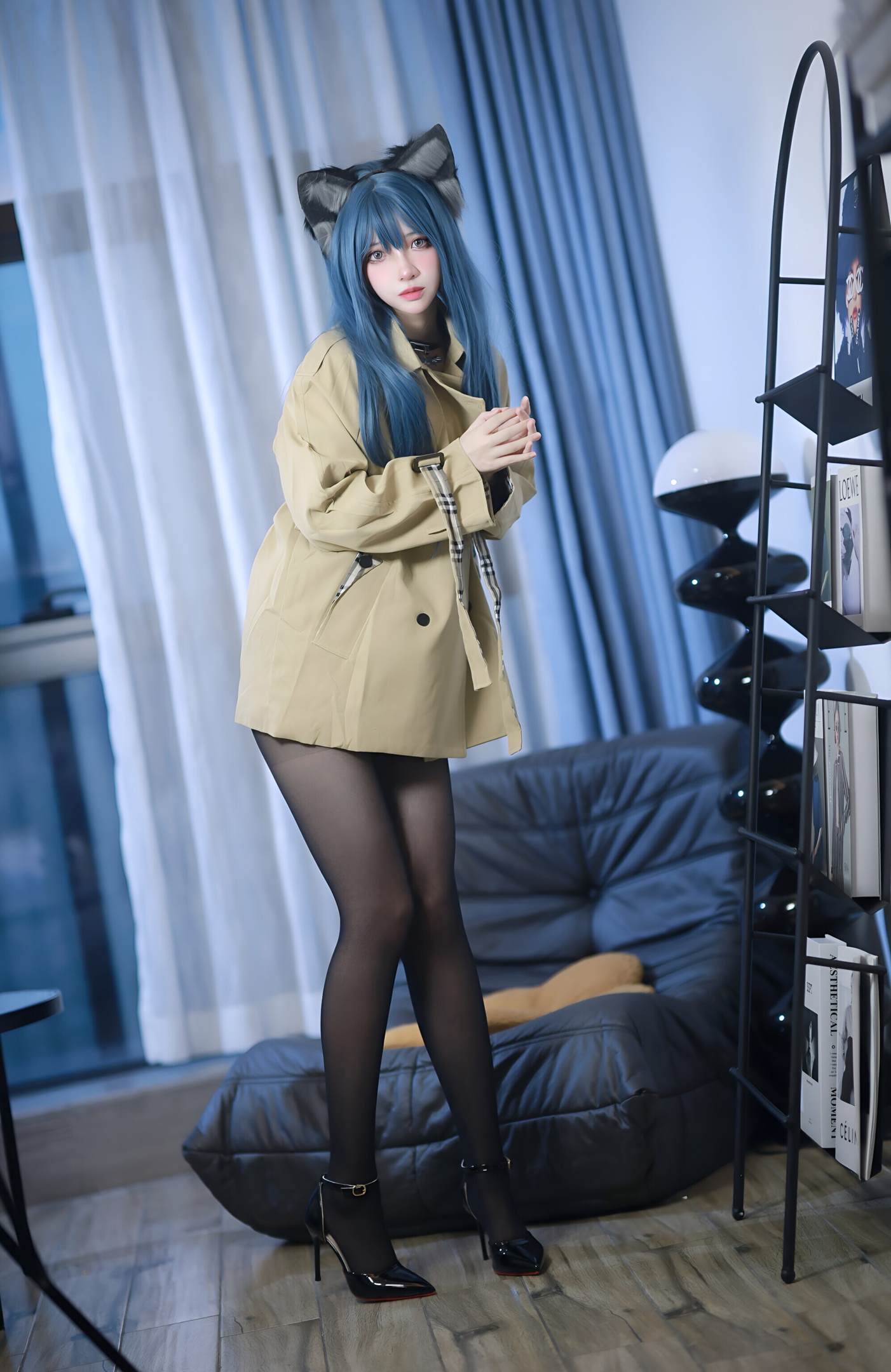 疯猫ss 猫耳黑丝 70P