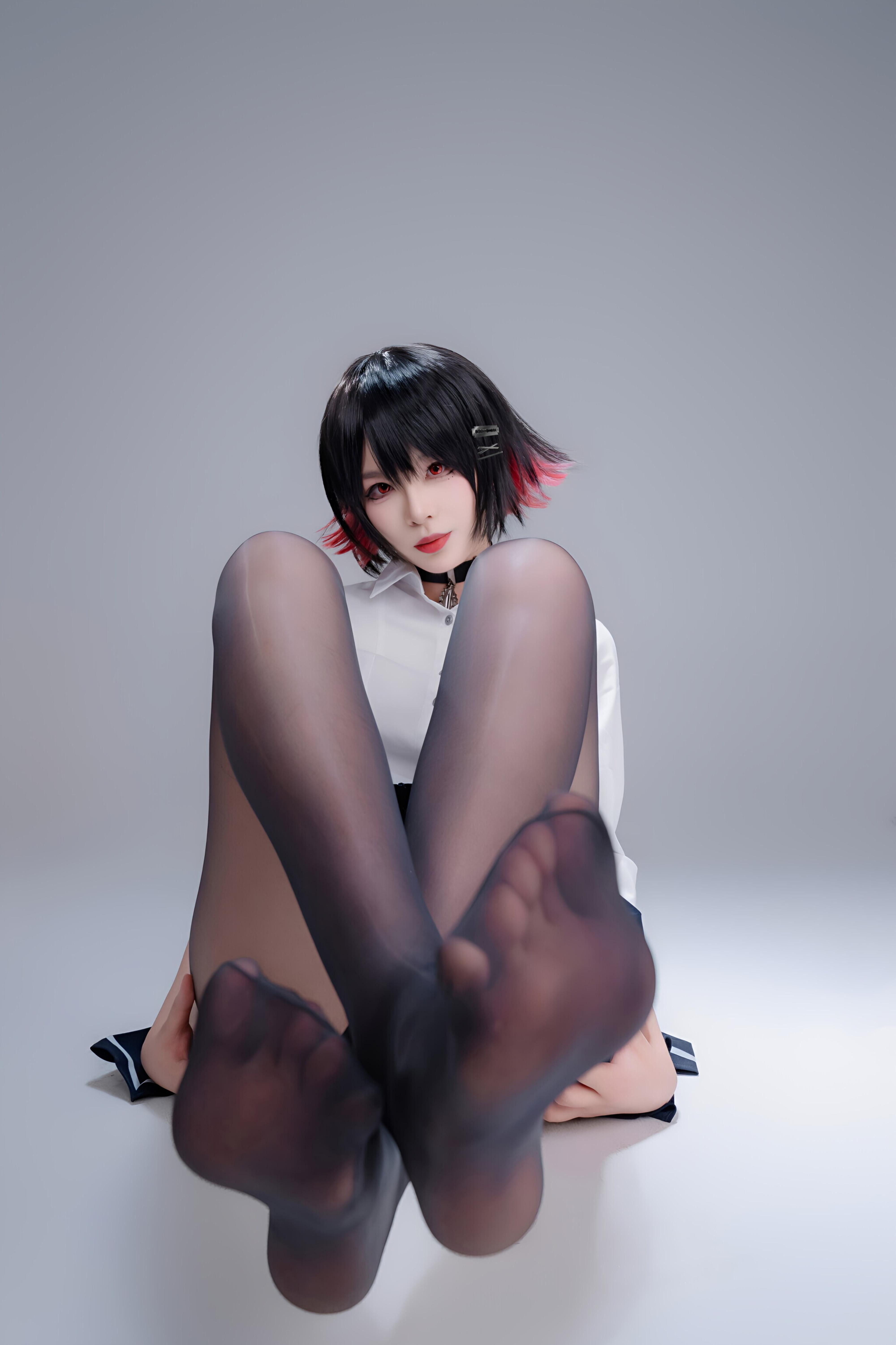 轩萧学姐 - 鲨鱼妹 JK制服 100P1V