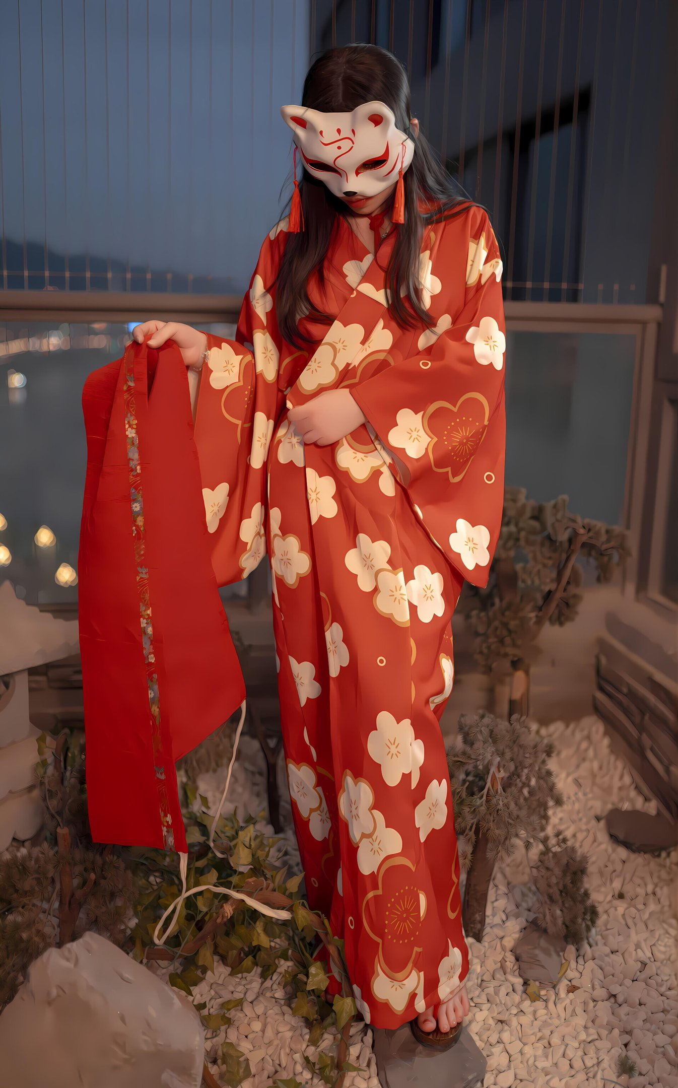Bangni邦尼 - 和服束缚美腿写真 93P