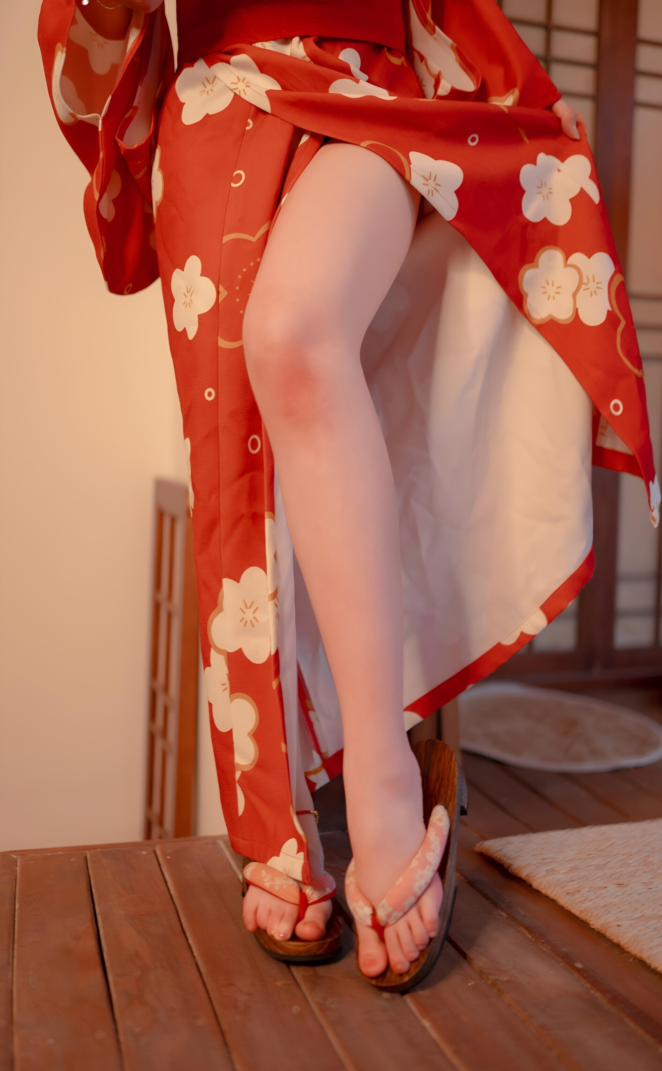 Bangni邦尼 - 和服束缚美腿写真 93P