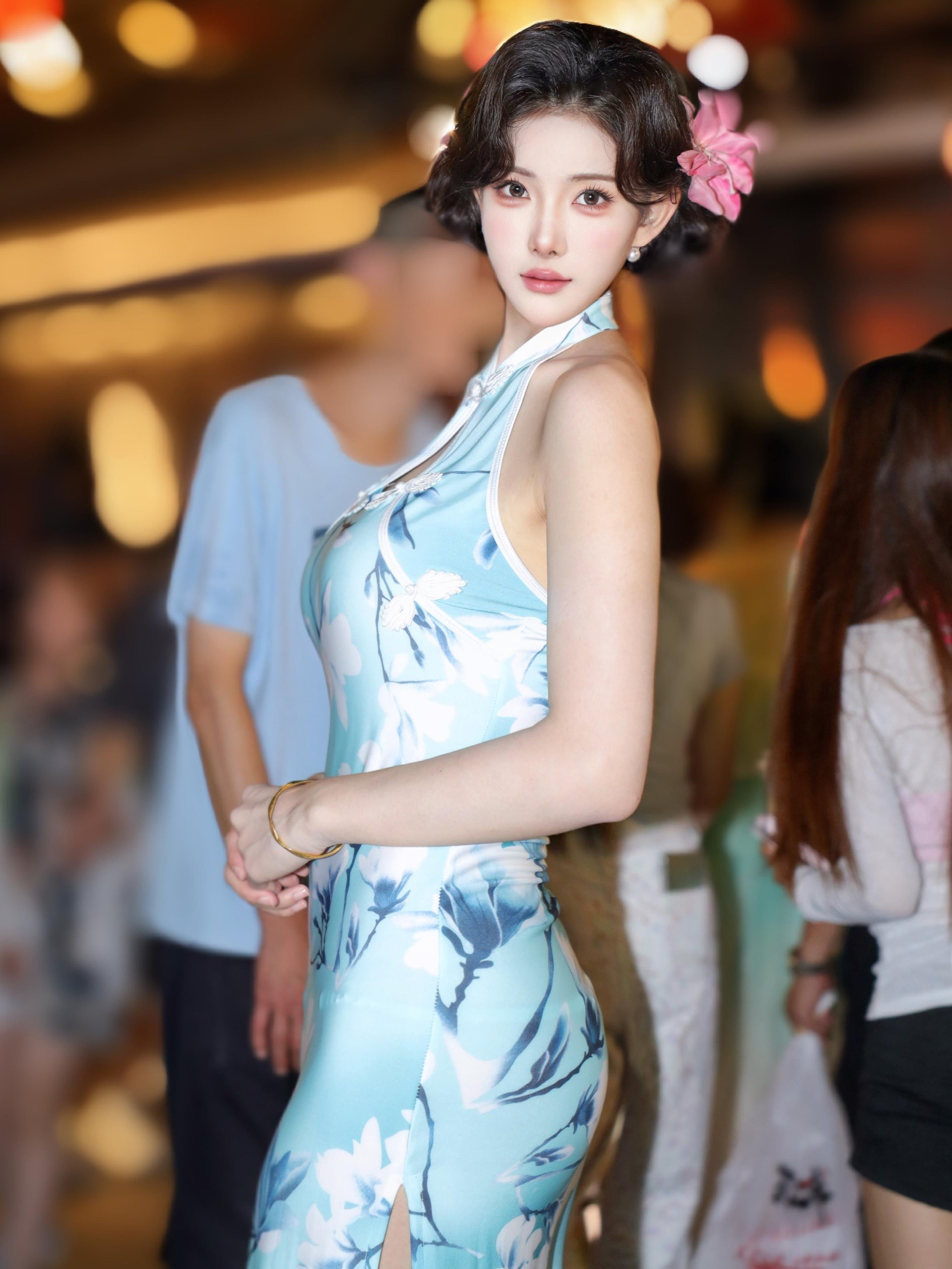 梨霜儿性感旗袍肉丝写真 118P | 私房图集
