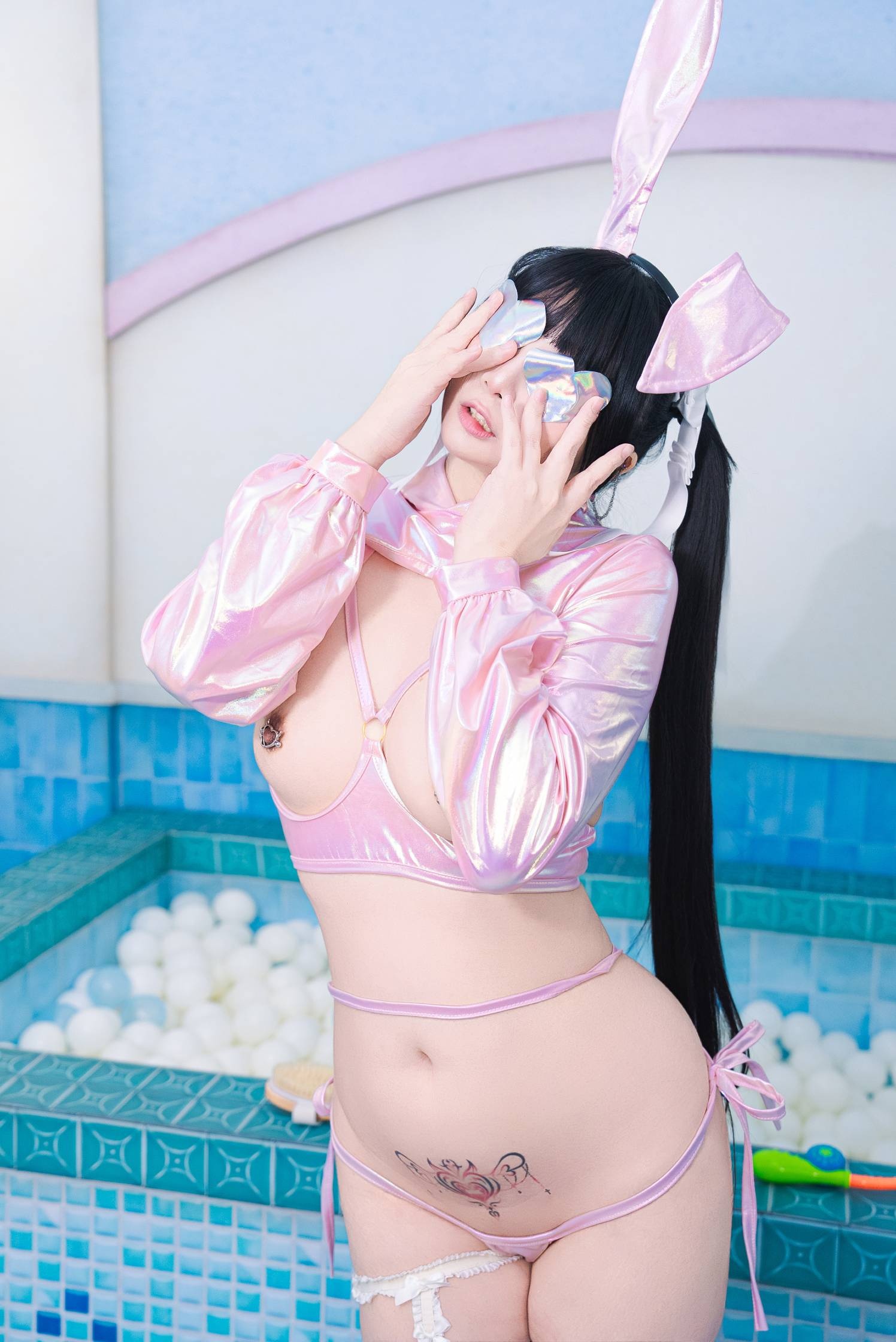 落落Raku - กระต่ายน้อยสีชมพู 32P1V