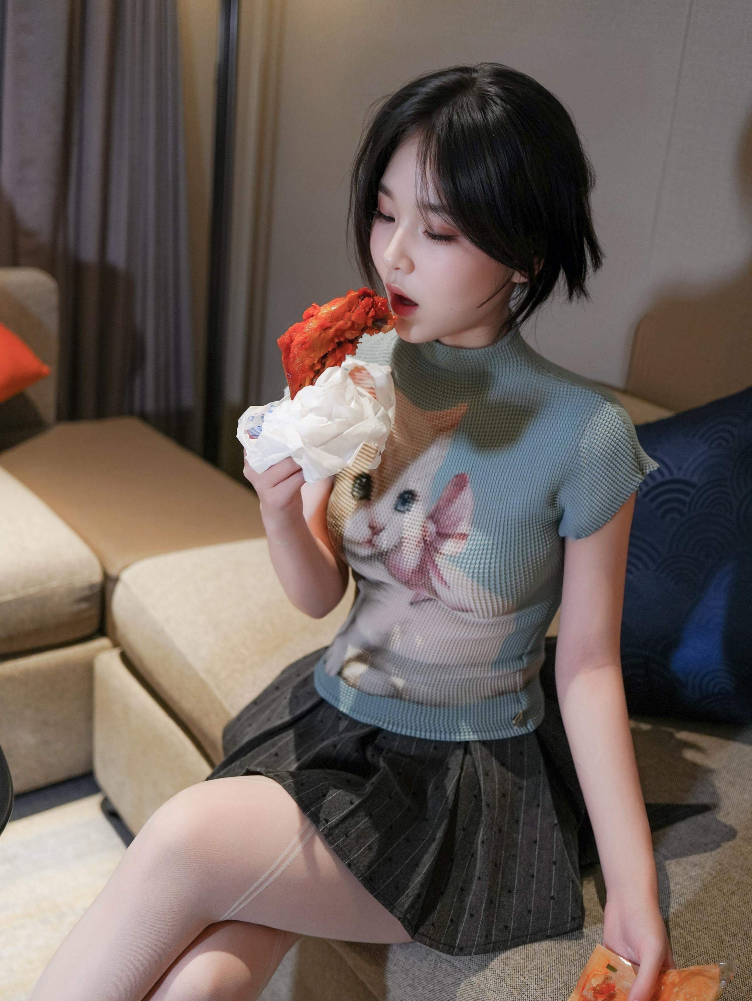 汁汁 - 鶏もも肉好きな女の子 91P