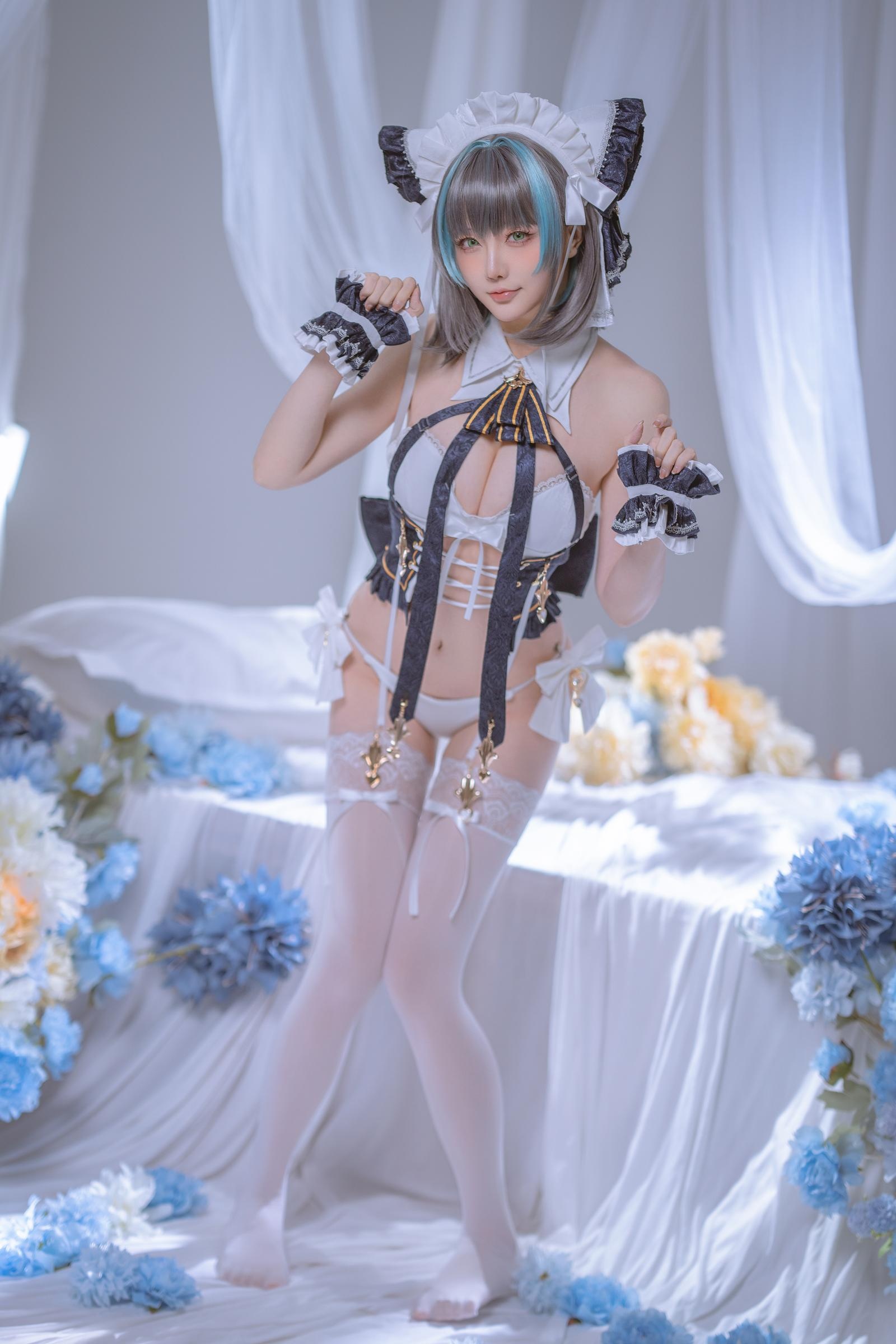 星之迟迟《碧蓝航线 柴郡》1V Cosplay写真