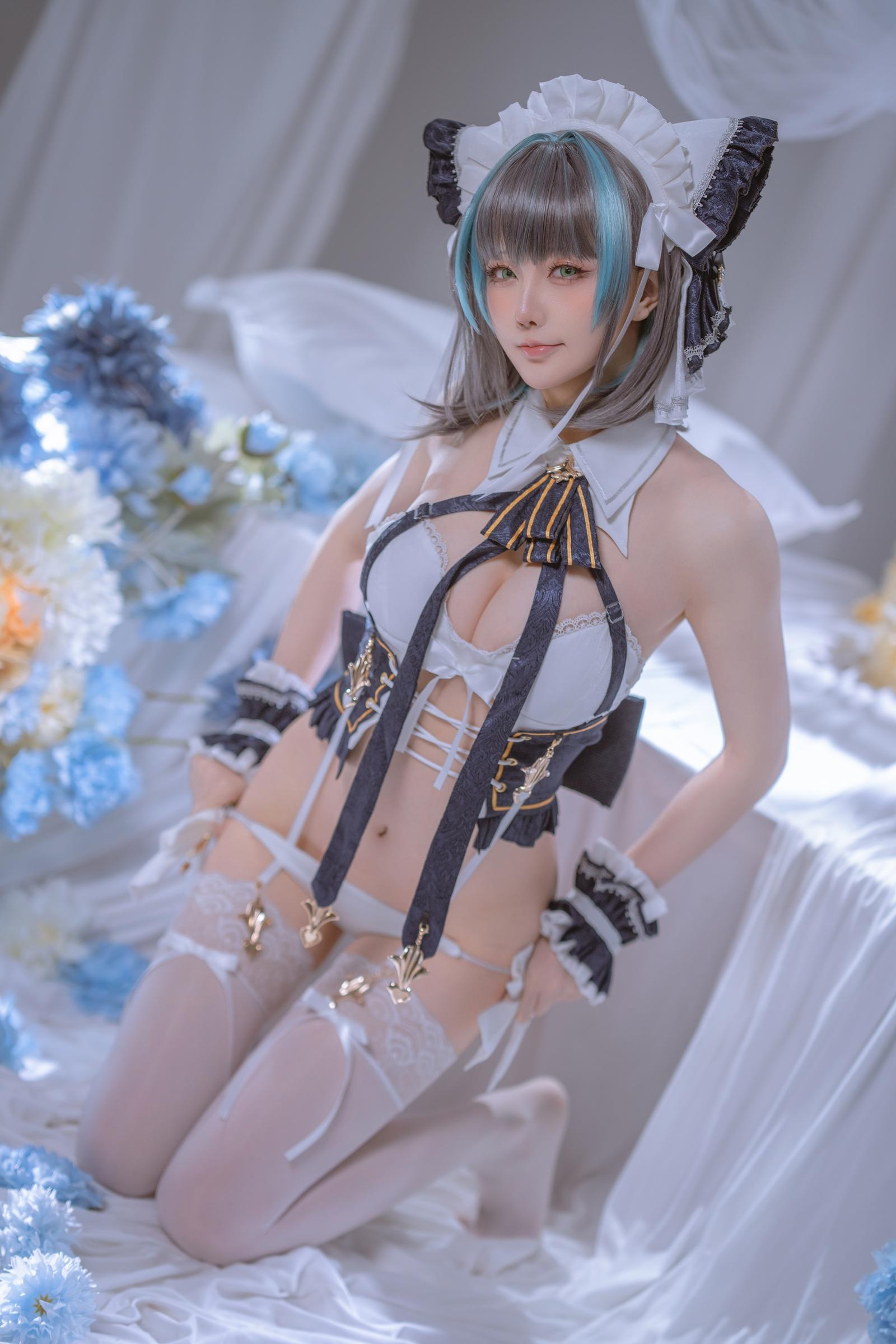 星之迟迟《碧蓝航线 柴郡》1V Cosplay写真