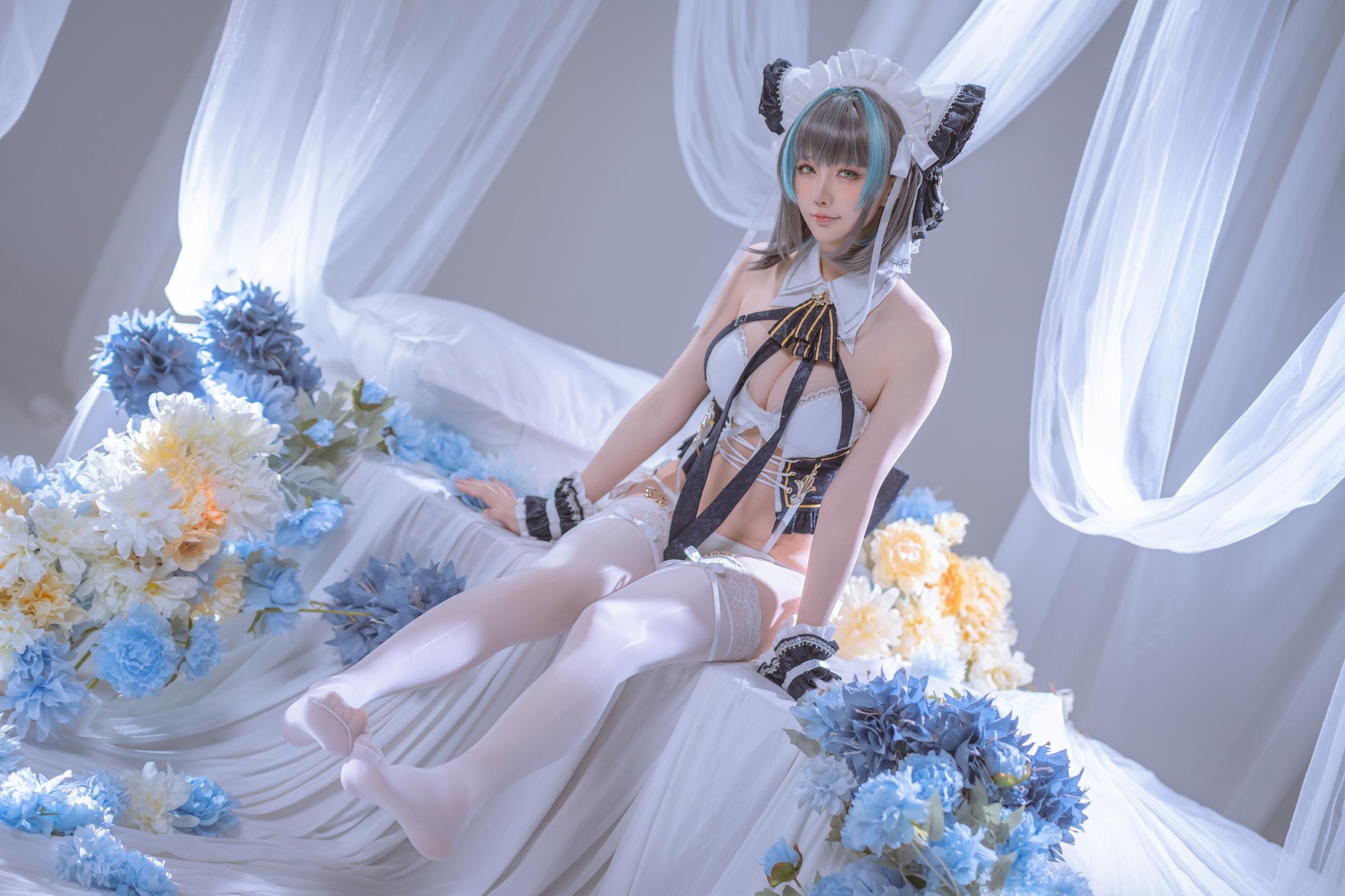 星之迟迟《碧蓝航线 柴郡》1V Cosplay写真
