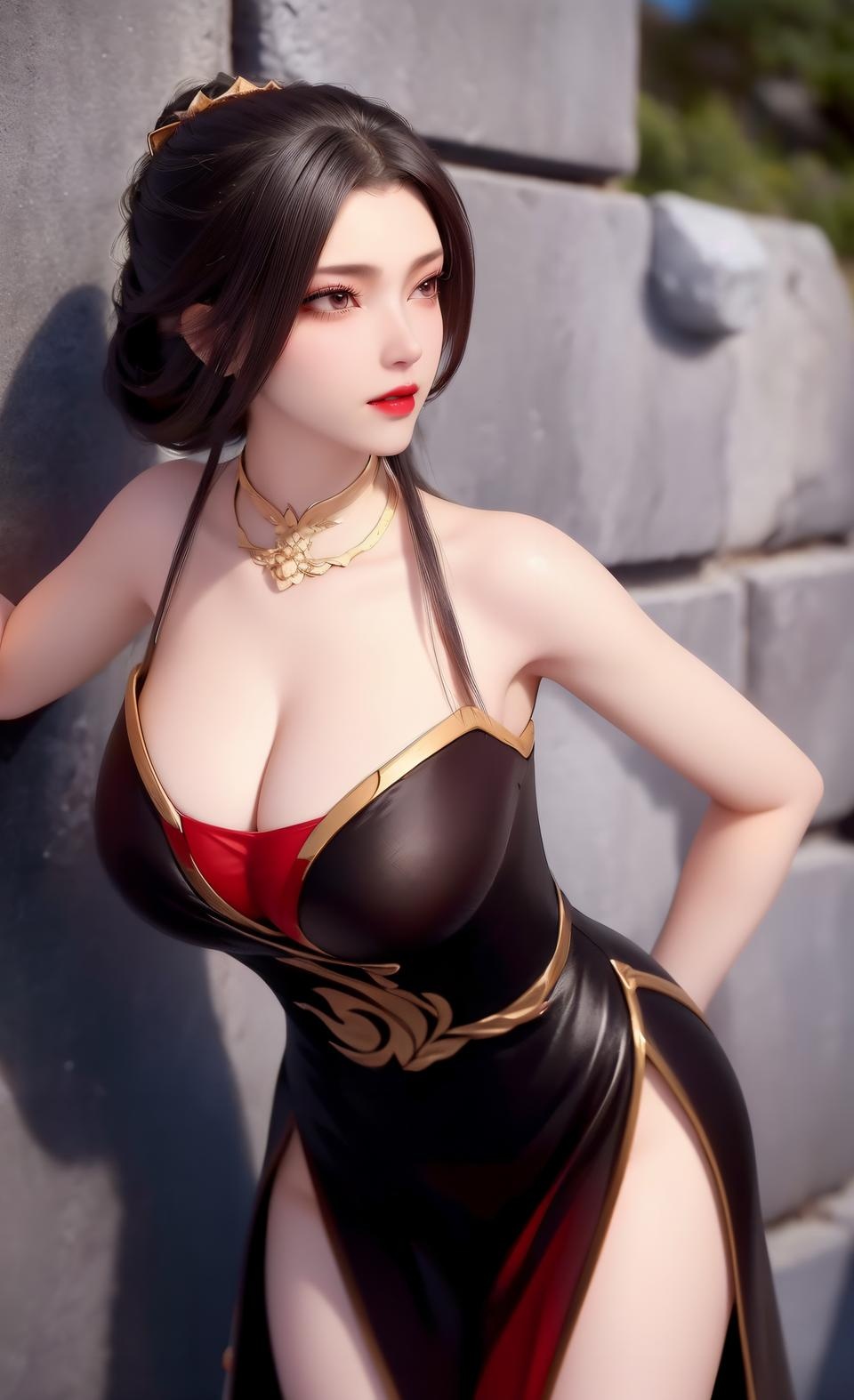 AI Porn - 厉红霜 小乖 AI 裸图图库 227P