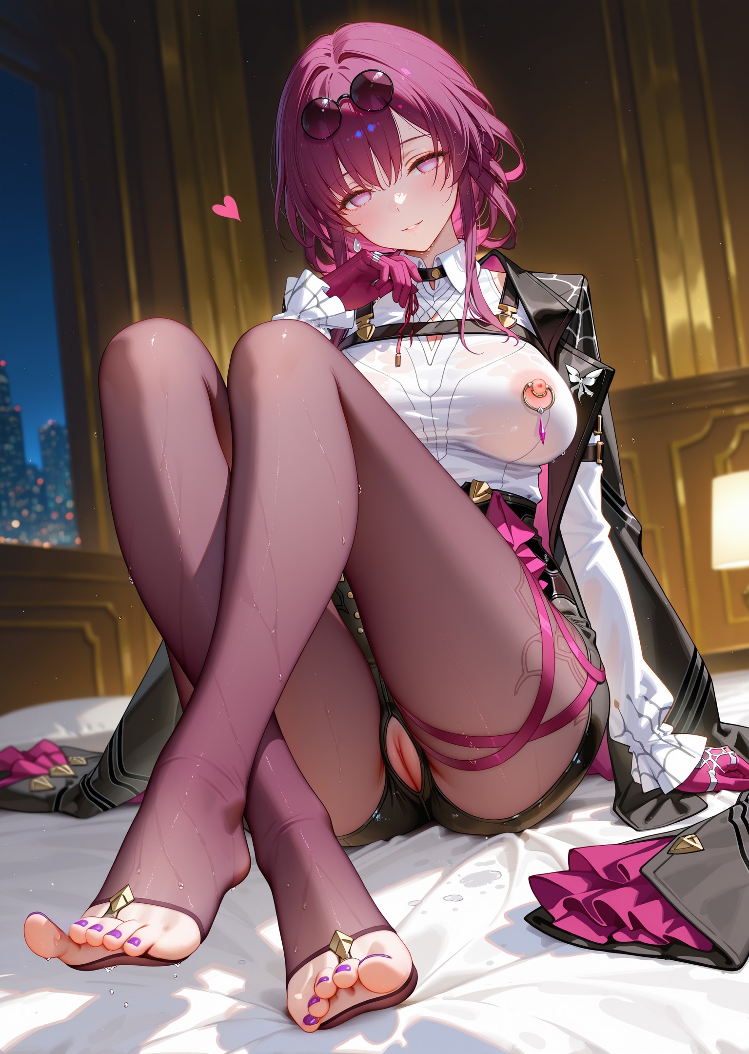 AI Porn - 卡芙卡束缚成人 AI 图库 69P