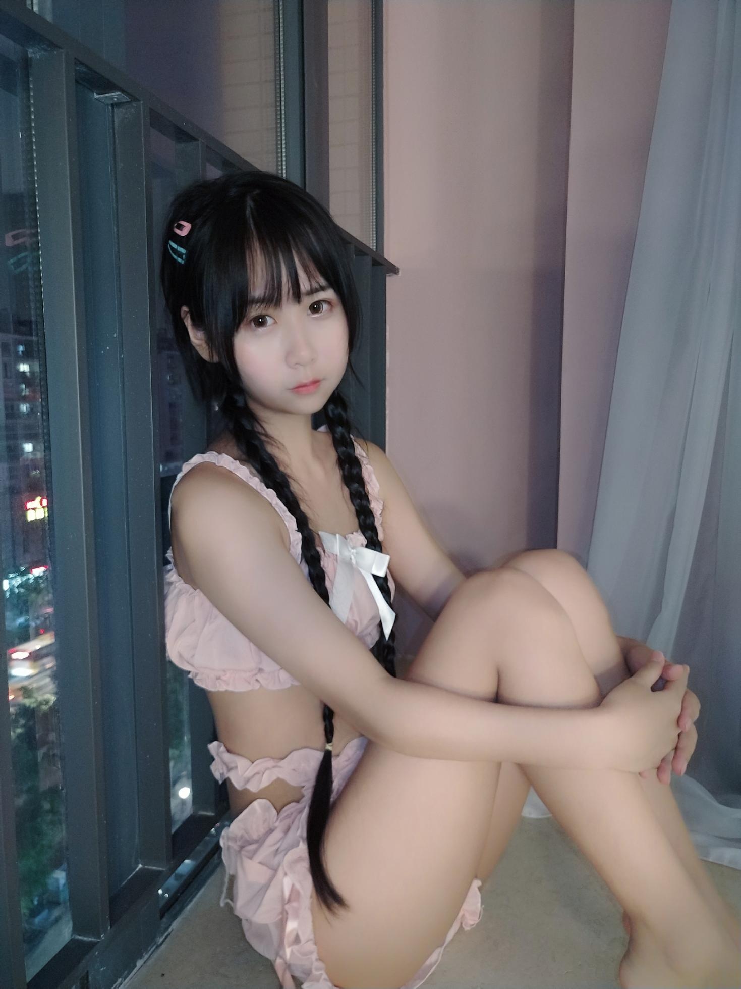 萌芽儿o0 - ชุดนอนฟักทอง 27P