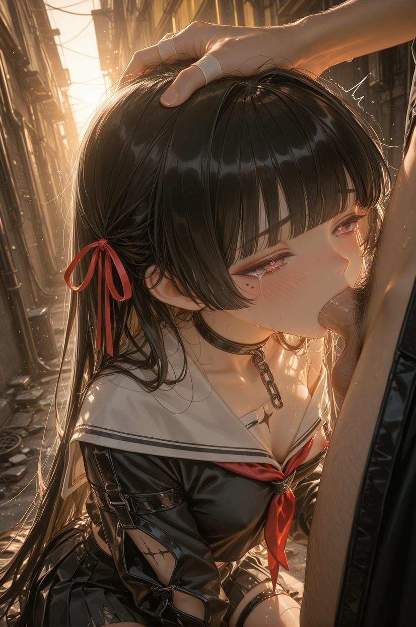 AI Generated Anime Girl - [2D] 朽叶千咲Chisa2：Celistria棕色长发巨乳多角色 学生护士女仆兔郎透明薄纱 裸围裙开档诱惑 155P