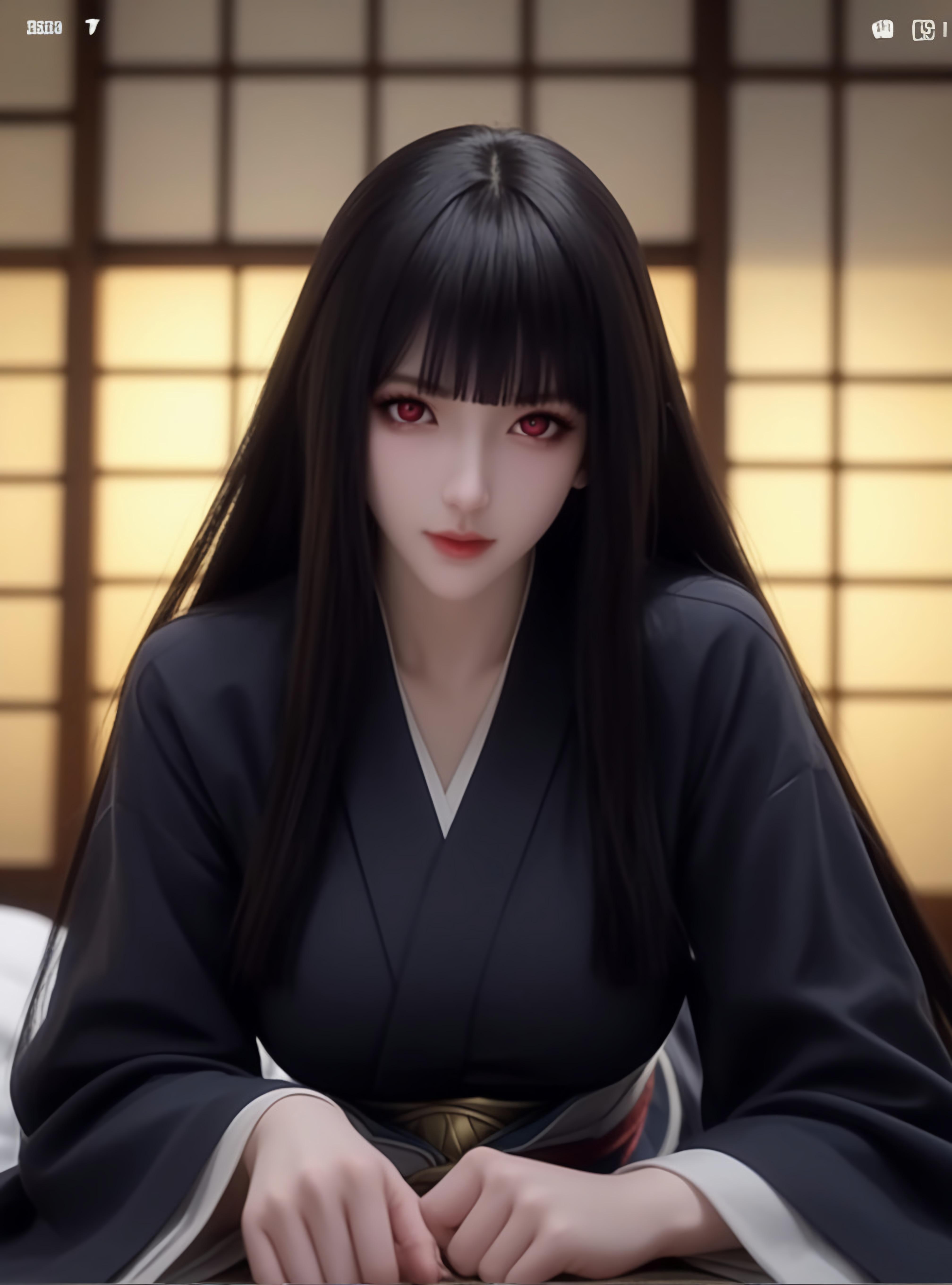 AI Generated Anime Girl - Glass：黑色短发巨乳多角色 学生护士女仆兔郎体操服皮衣透明裸围裙 开档诱惑 83P