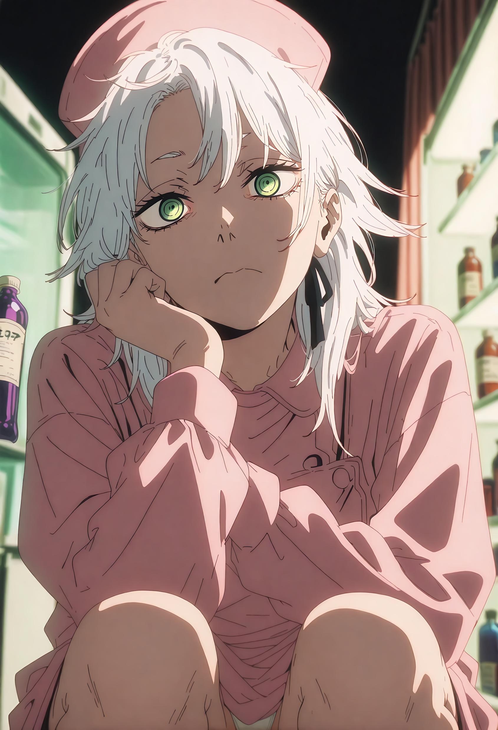 AI Generated Anime Girl - Fami：电锯人恶魔少女 白皙肌肤下翘臀展现性感身材 71P