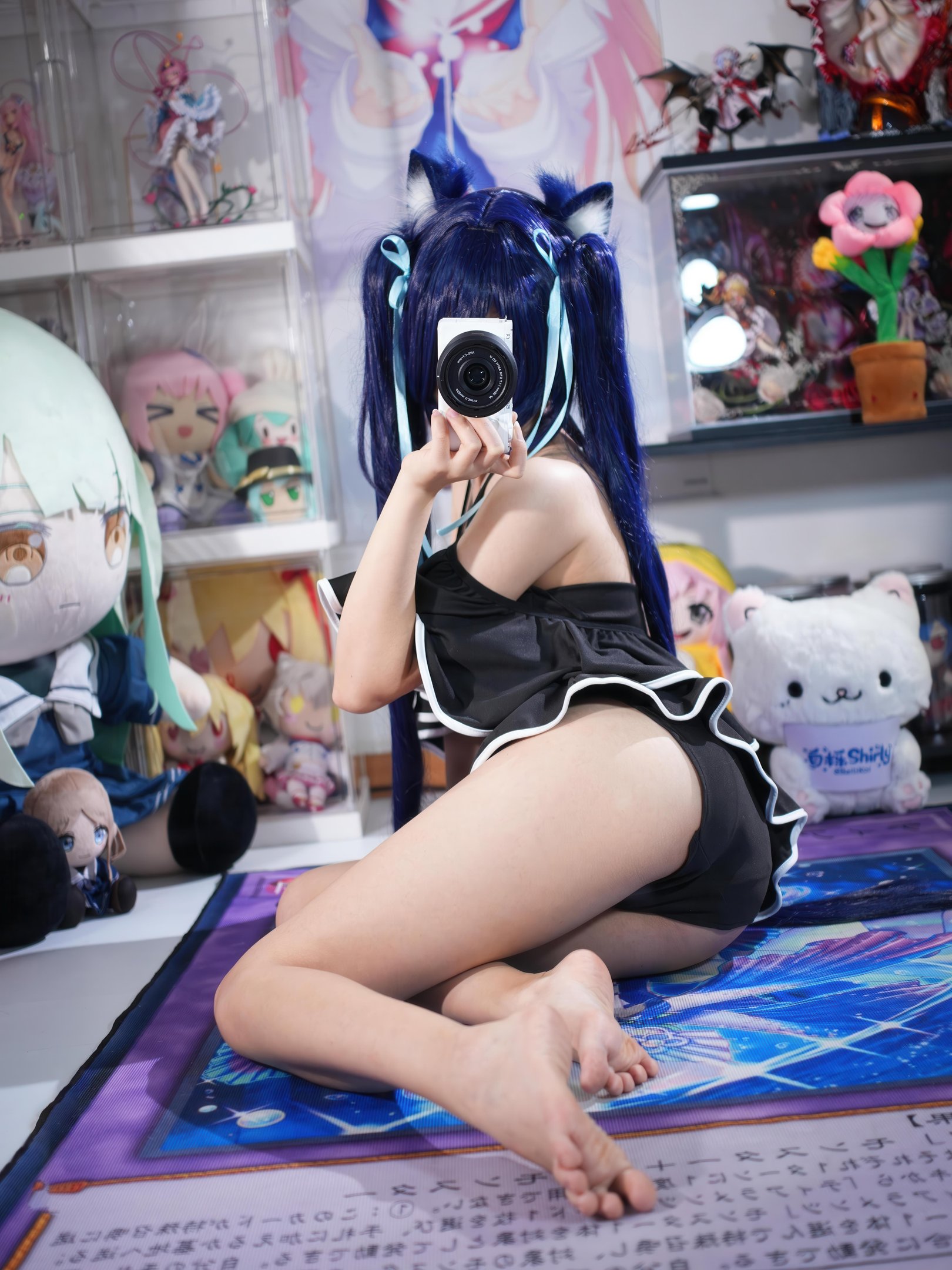 [cosplay] 白栎 Shirly - 黑见茜香主题写真：暗黑色调与神秘气质交织 情绪张力拉满的角色感表达 119P