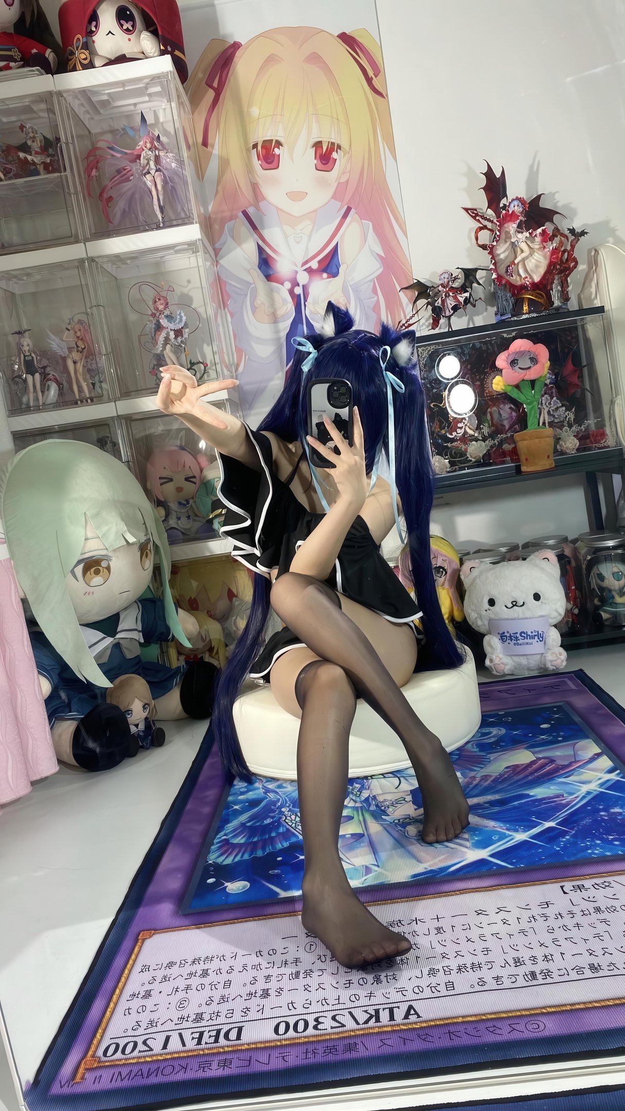 [cosplay] 白栎 Shirly - 黑见茜香主题写真：暗黑色调与神秘气质交织 情绪张力拉满的角色感表达 119P