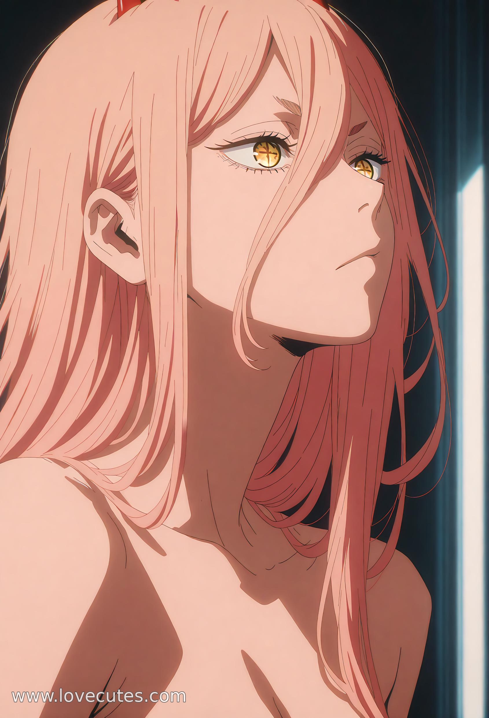 AI Generated Anime Girl - 帕瓦：电锯人血之魔人少女 翘臀美腿下撩人姿势展现极致诱惑 50P
