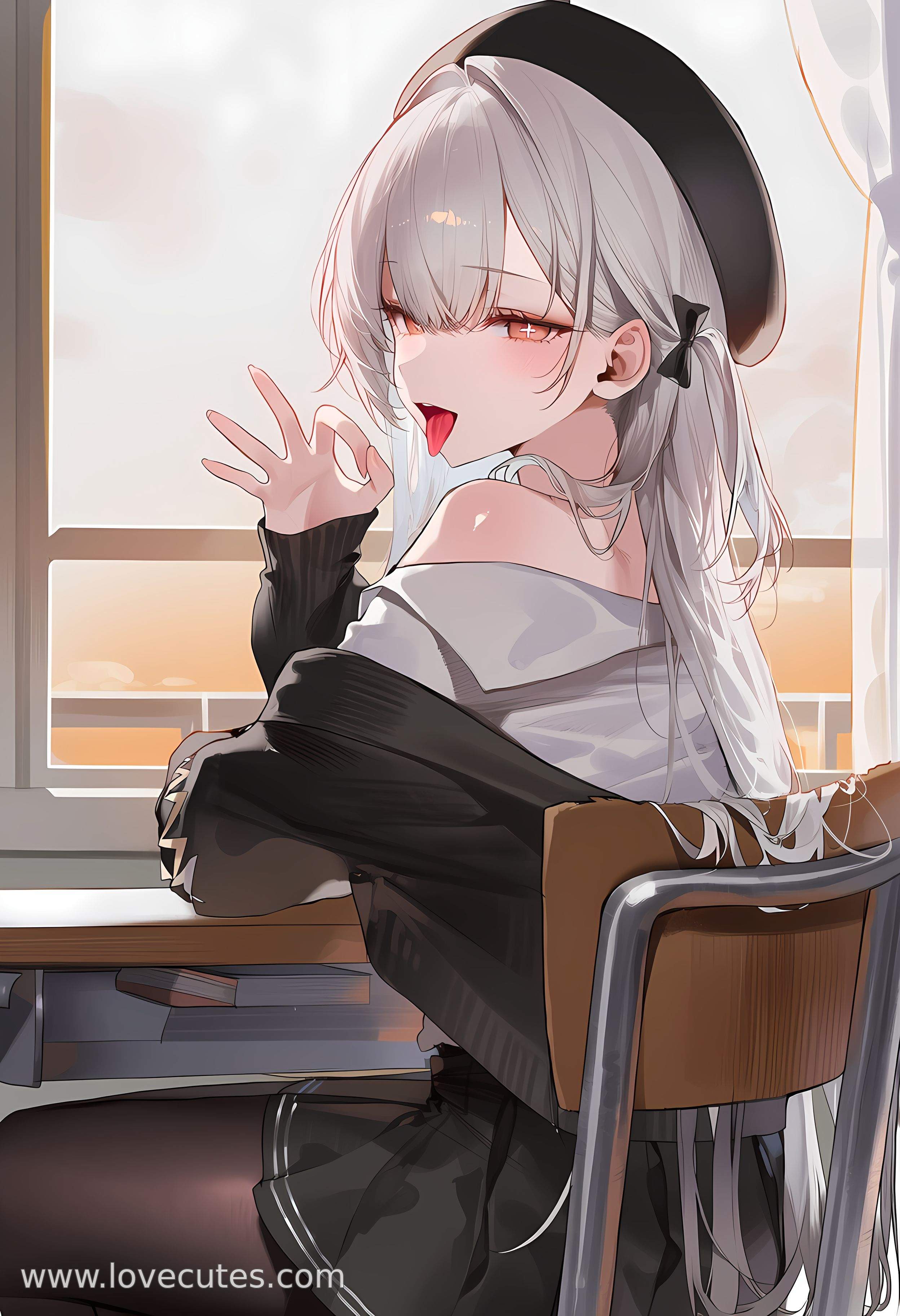 AI Generated Anime Girl - 斯库拉：明日方舟深海少女 湿身白虎下撩人姿势展现极致诱惑 386P