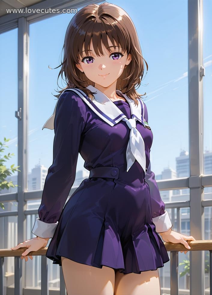 AI Generated Anime Girl - 苇月伊织：白虎湿身少女 挑逗眼神下撩人姿势展现极致诱惑 107P