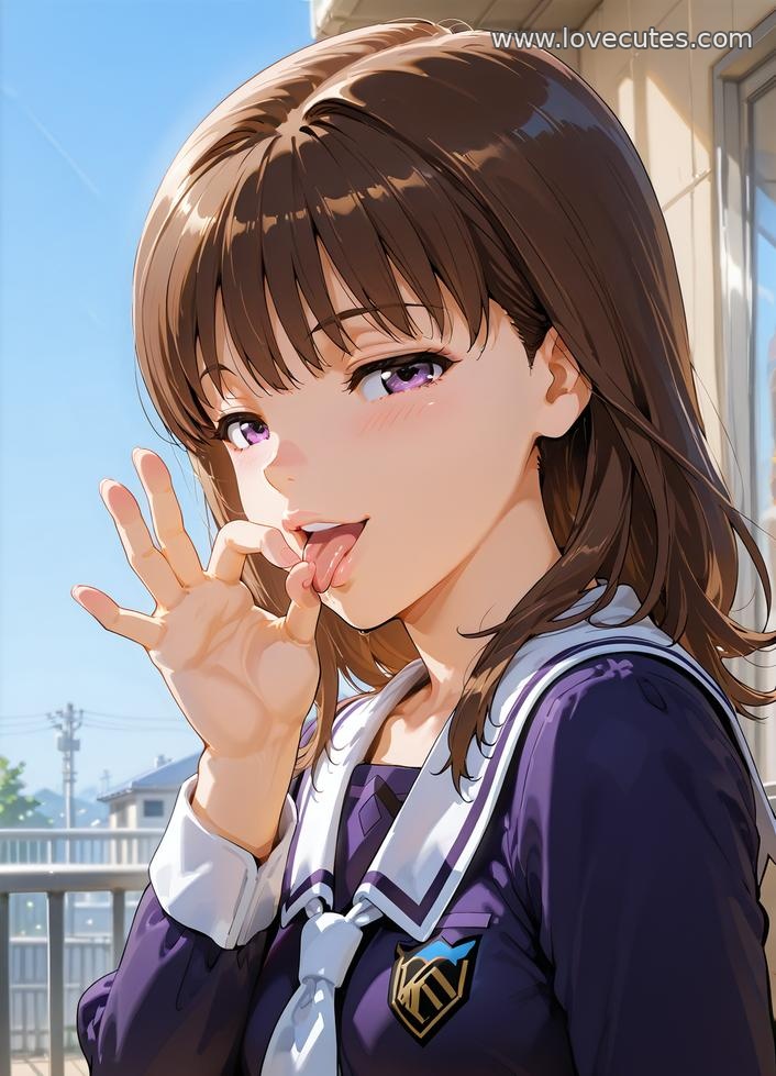 AI Generated Anime Girl - 苇月伊织：白虎湿身少女 挑逗眼神下撩人姿势展现极致诱惑 107P