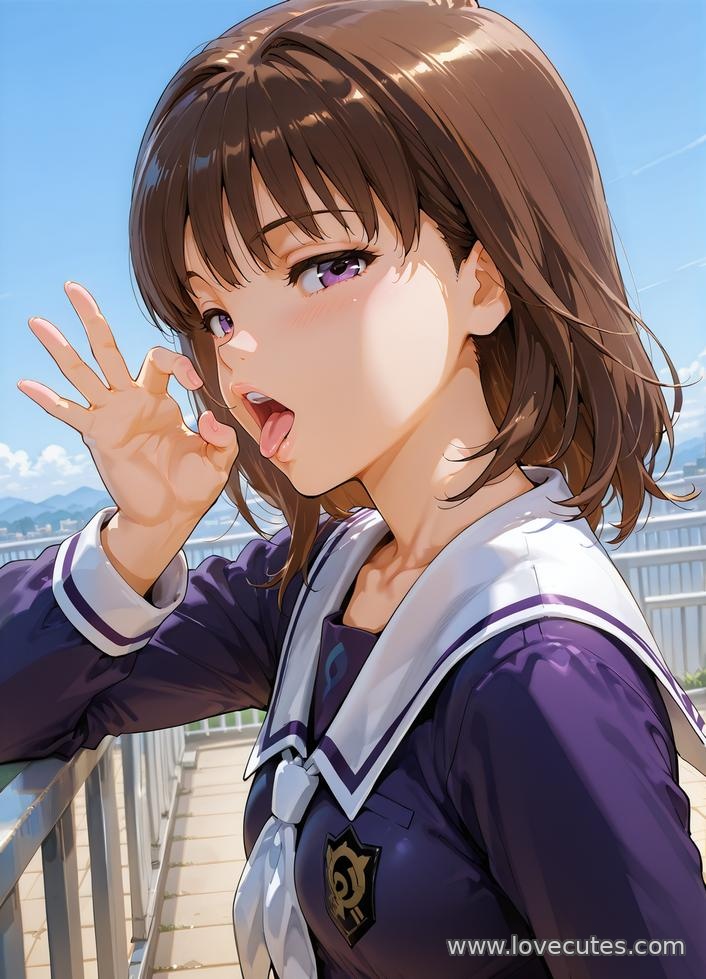 AI Generated Anime Girl - 苇月伊织：白虎湿身少女 挑逗眼神下撩人姿势展现极致诱惑 107P