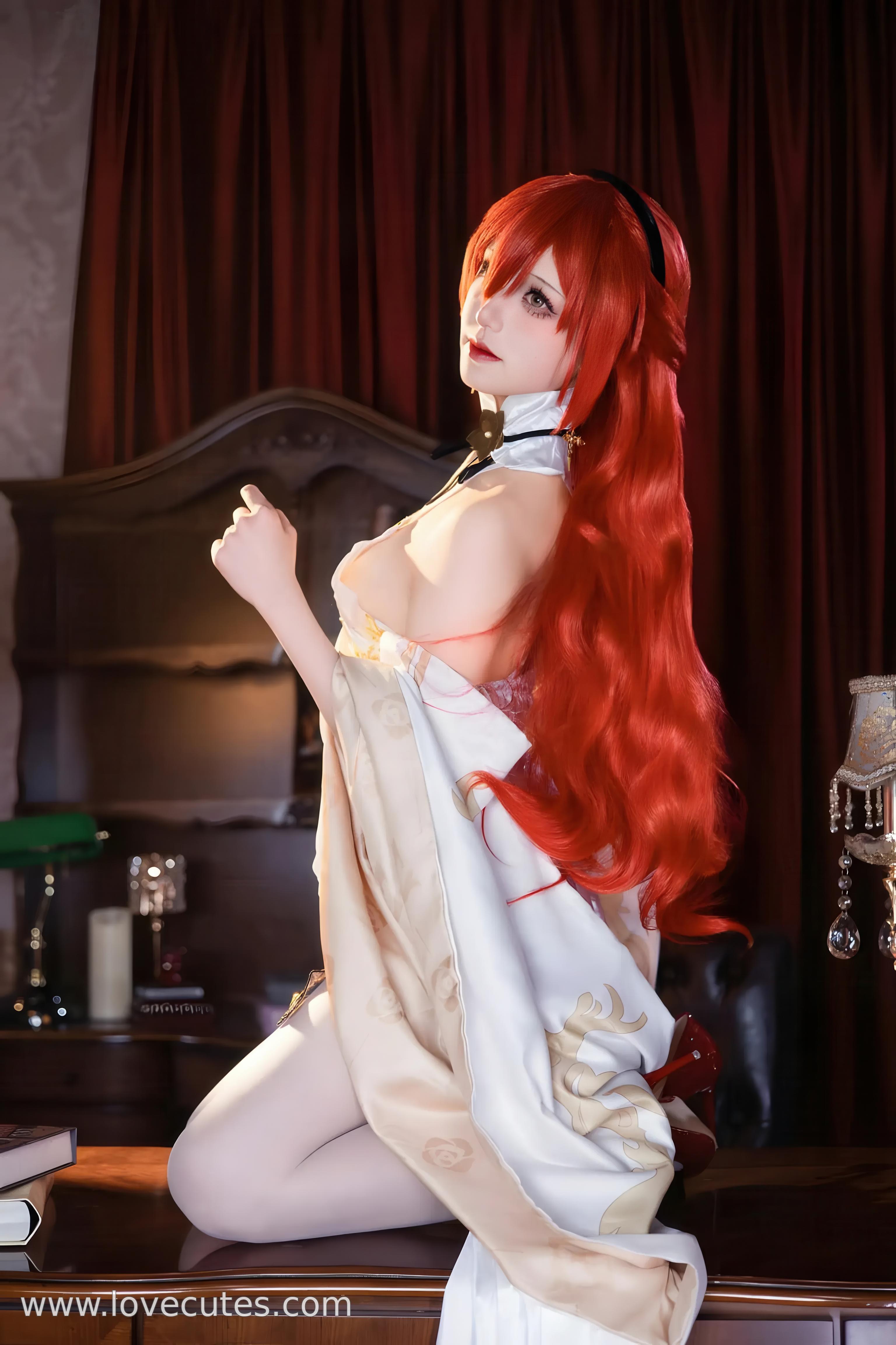 [cosplay] 双木扶苏 - 崩坏·星穹铁道姬子：姬子角色造型还原 科幻设定服饰与沉稳气质呈现 简洁场景突出人物神态与氛围表现 30P