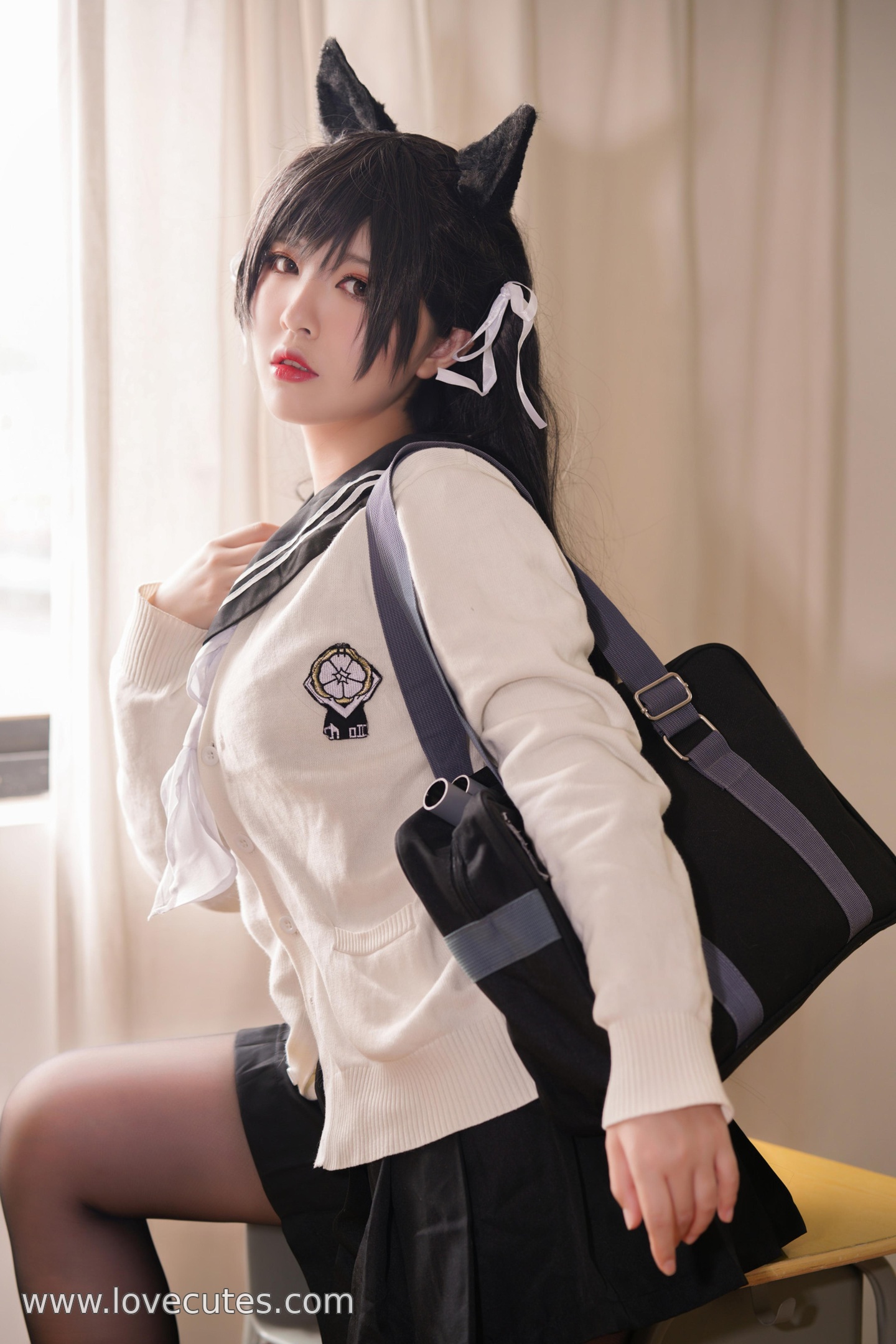 半半子 爱宕学园幻想曲 Cosplay 25P