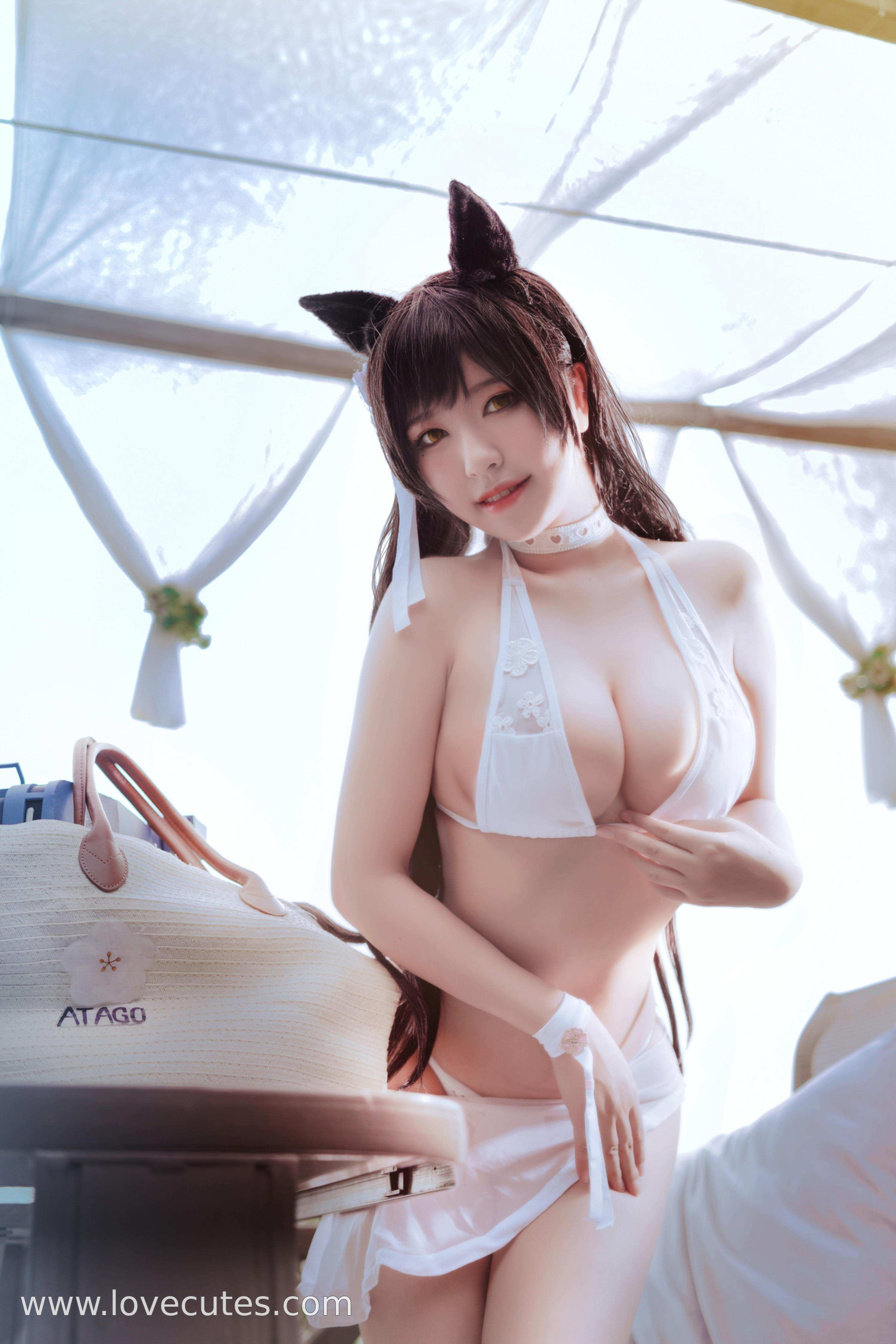 半半子 爱宕盛夏进行曲 Cosplay 27P