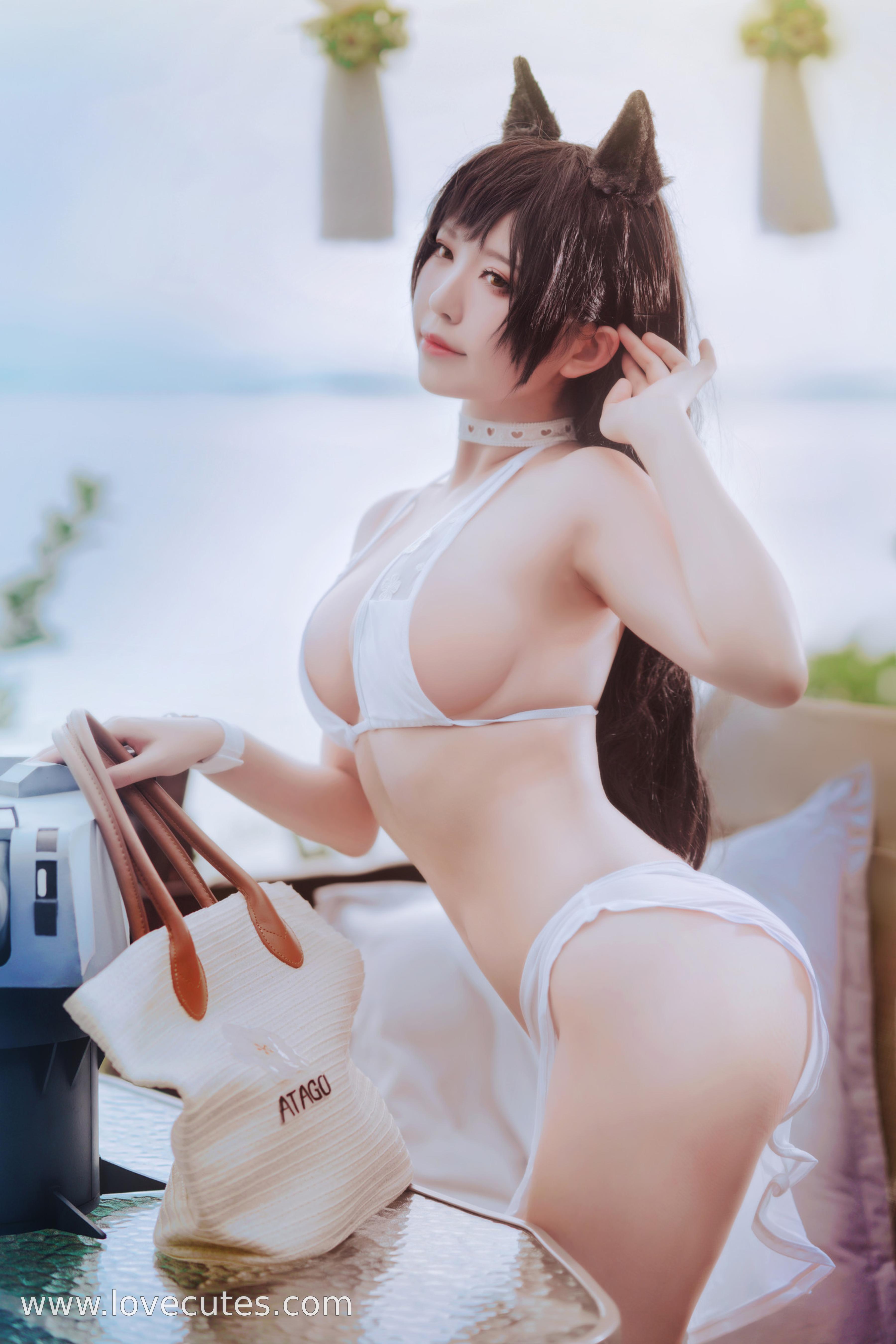 半半子 爱宕盛夏进行曲 Cosplay 27P