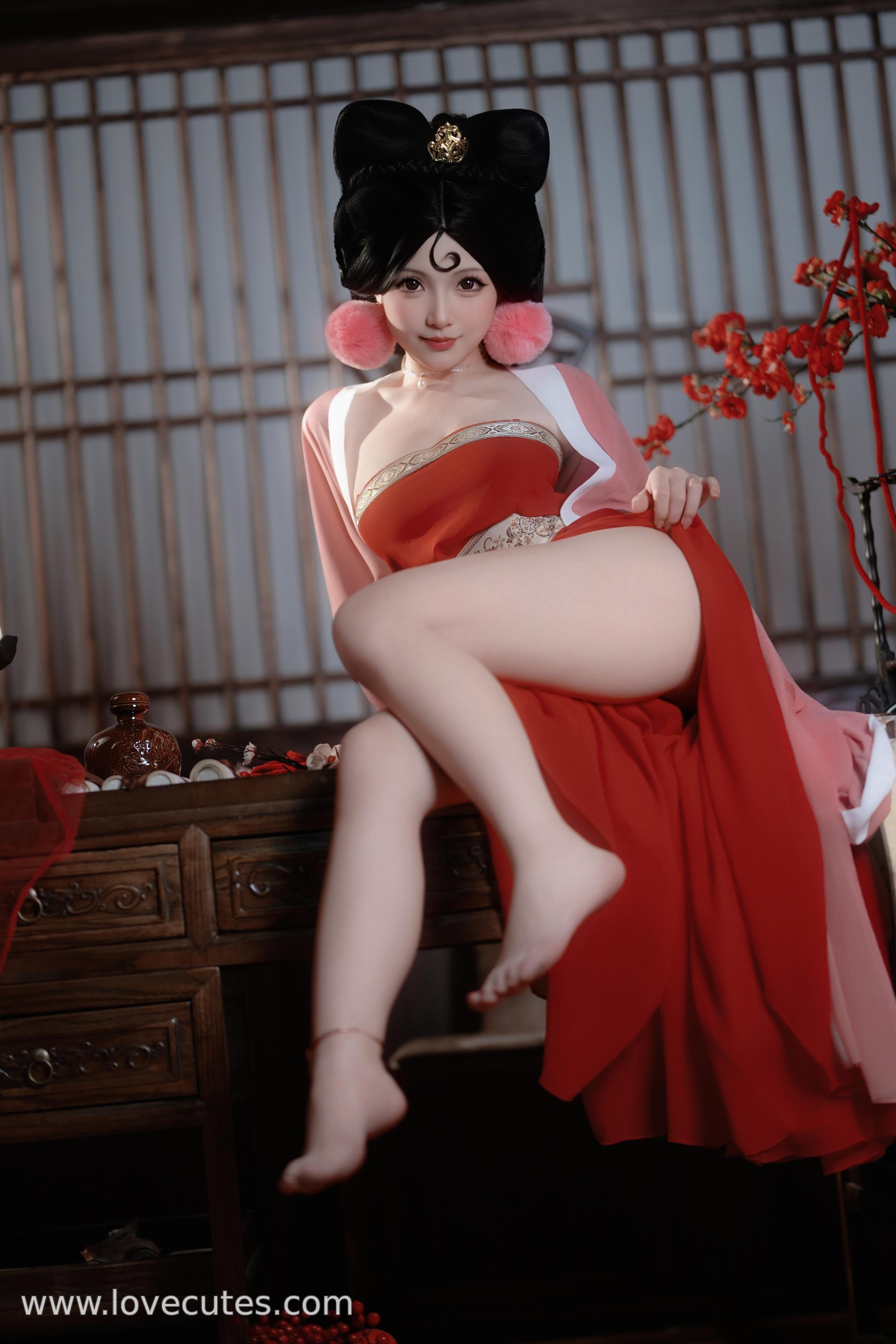 Bangni邦尼 - 妲己古装 Cosplay 79P5V