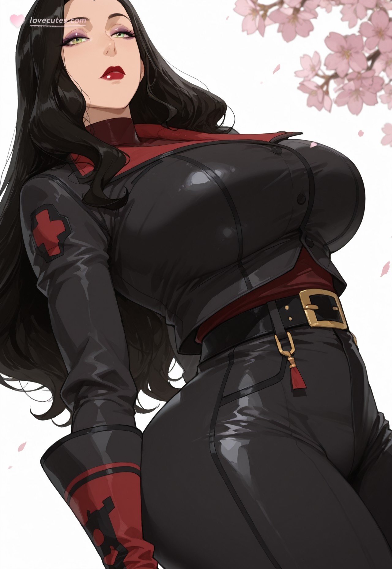 AI Generated Anime Girl - 科拉传奇 Asami Sato：黑色紧身衣爆乳巨臀 露穴口塞重口 198P
