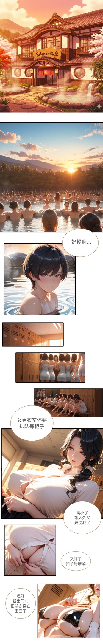 Cô Gái Anime Tạo Bởi AI - Chuyến Du Lịch Suối Nước Nóng Của Mai Hữu: Truyện Tranh Dài Về Suối Nước Nóng 14P